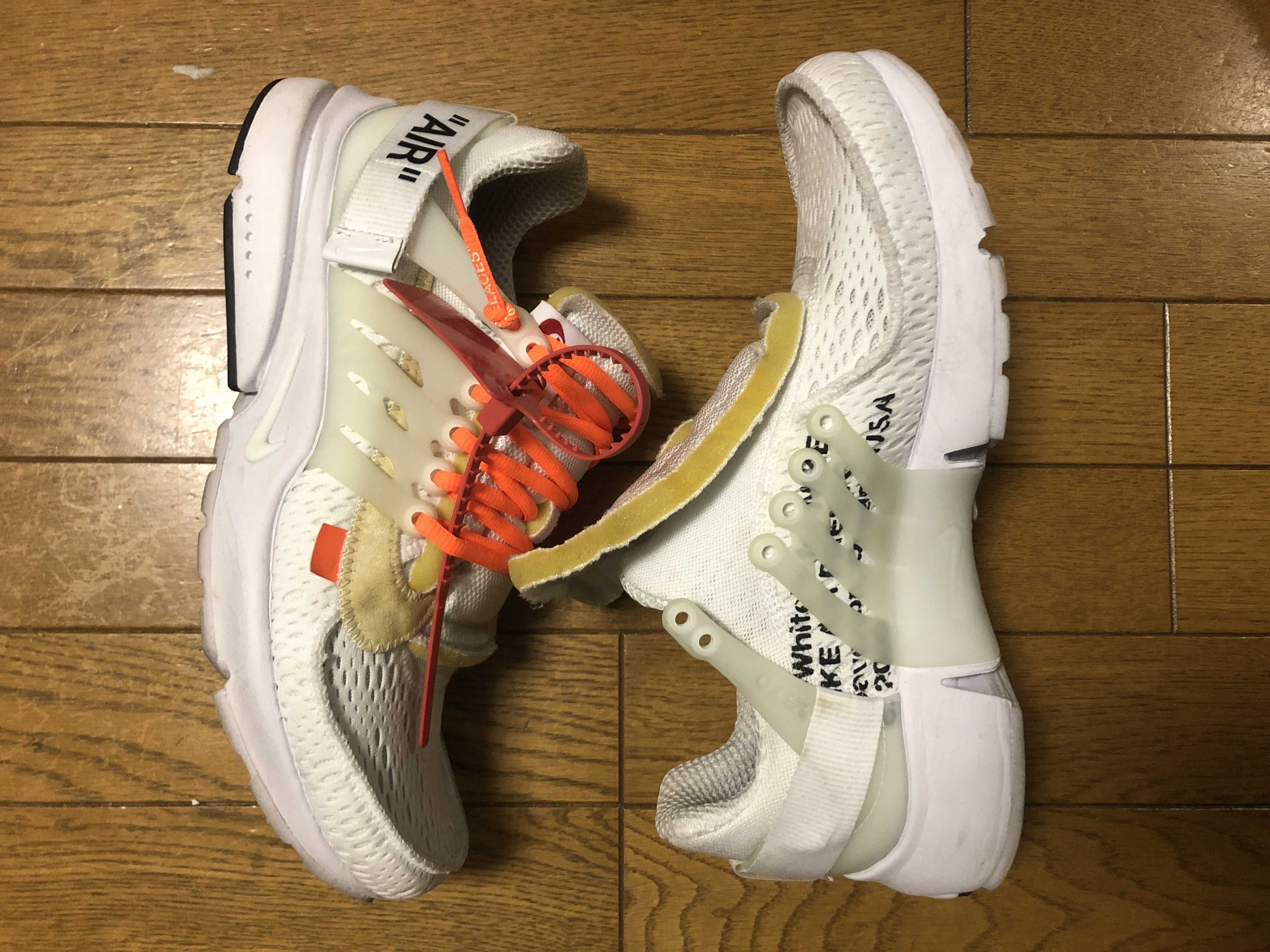 Off-White × Nike Air Presto "White/Black/Cone"