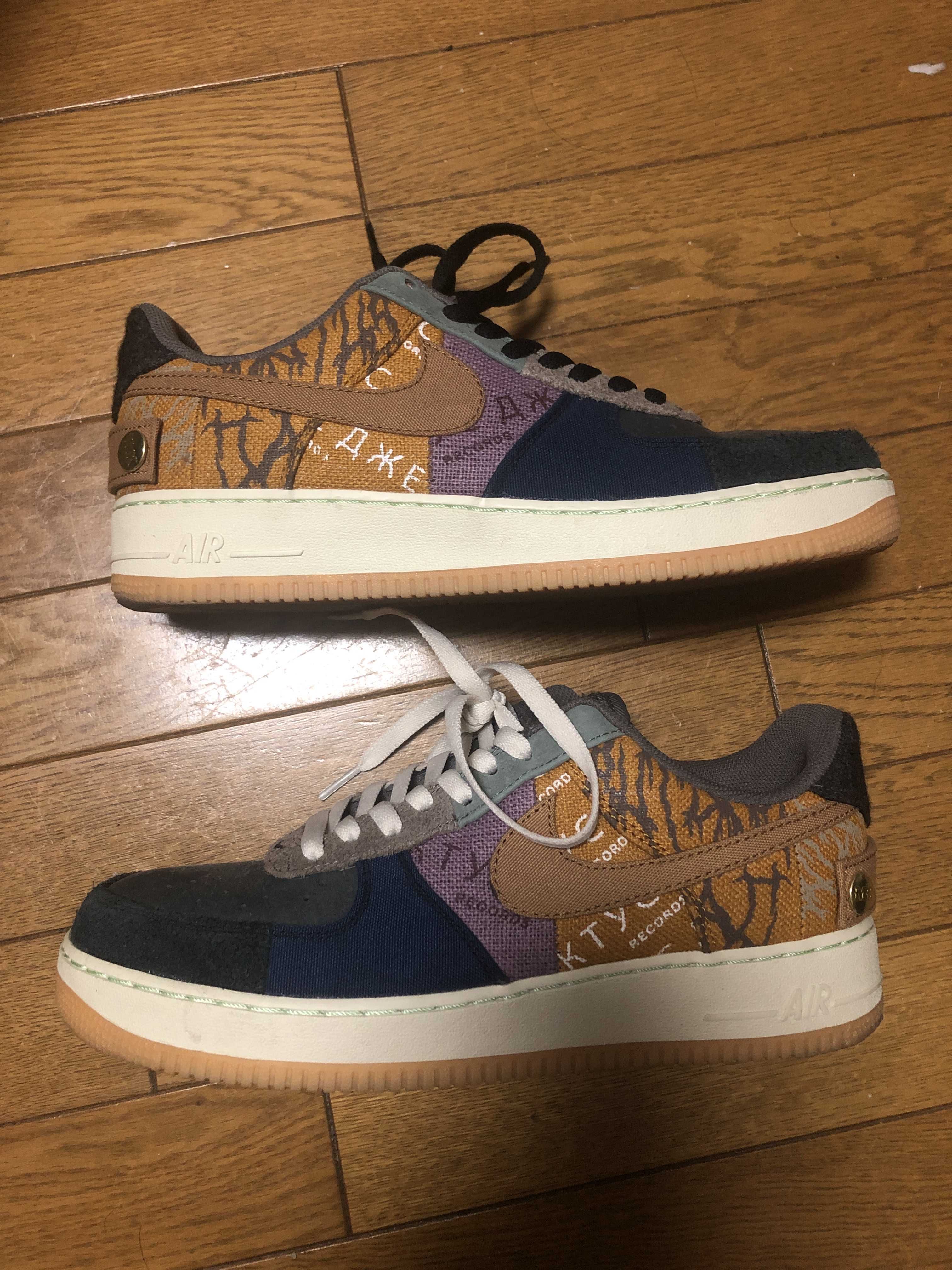 Travis Scott × Nike Air Force 1 Low Cactus Jack "Multi Color"