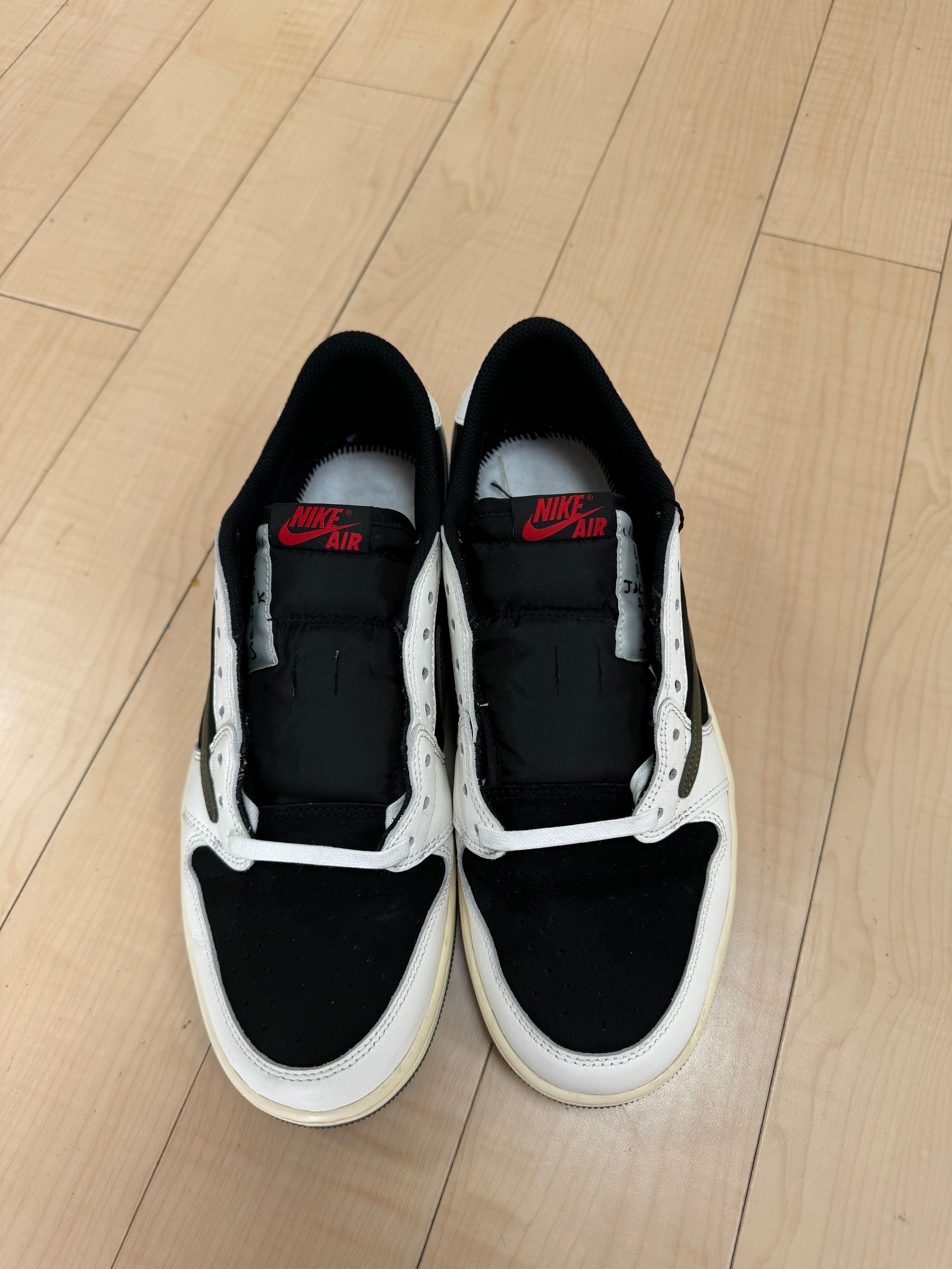 Travis Scott × Nike Women's Air Jordan 1 Low OG "Medium Olive"