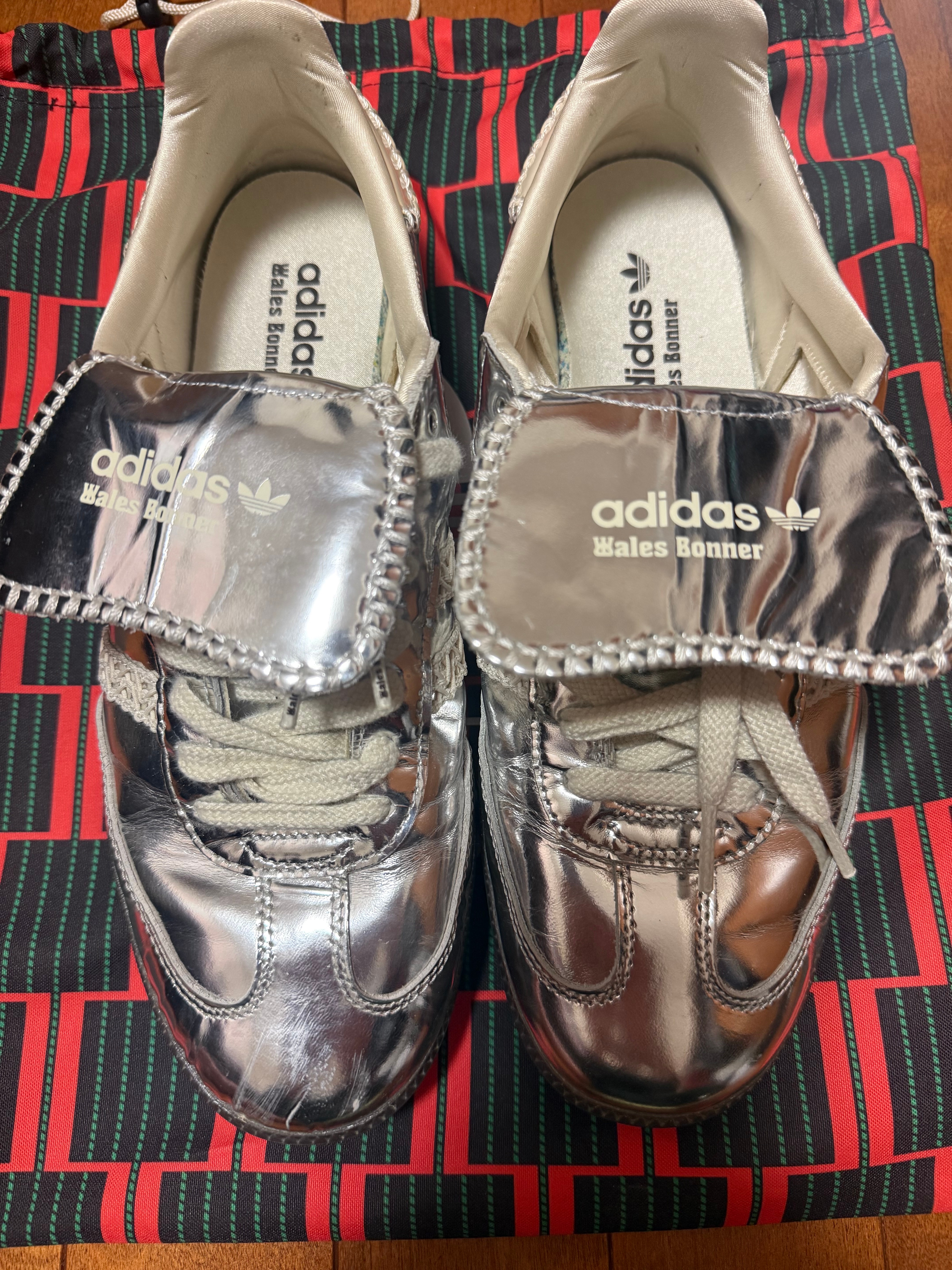 Wales Bonner × adidas Samba "Silver"