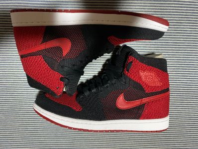 Air jordan sales 1 flyknit bred