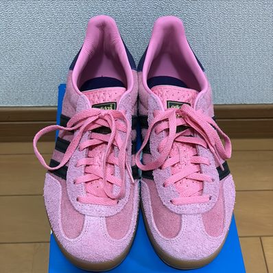 adidas Women's Gazelle Indoor "Bliss Pink/Core Black/Collegiate Purple"