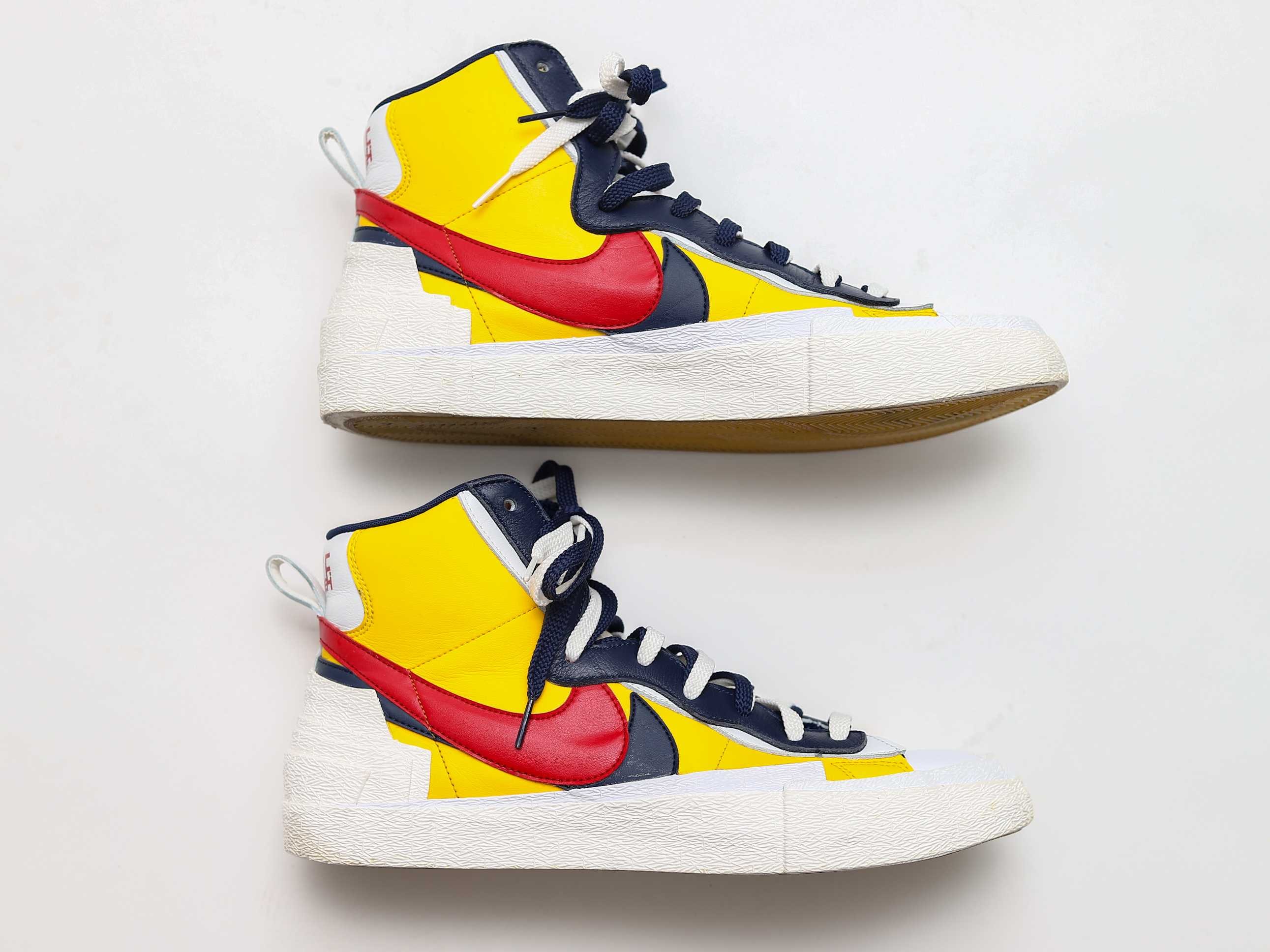 sacai × Nike Blazer Mid "Varsity Maize/Varsity Red"