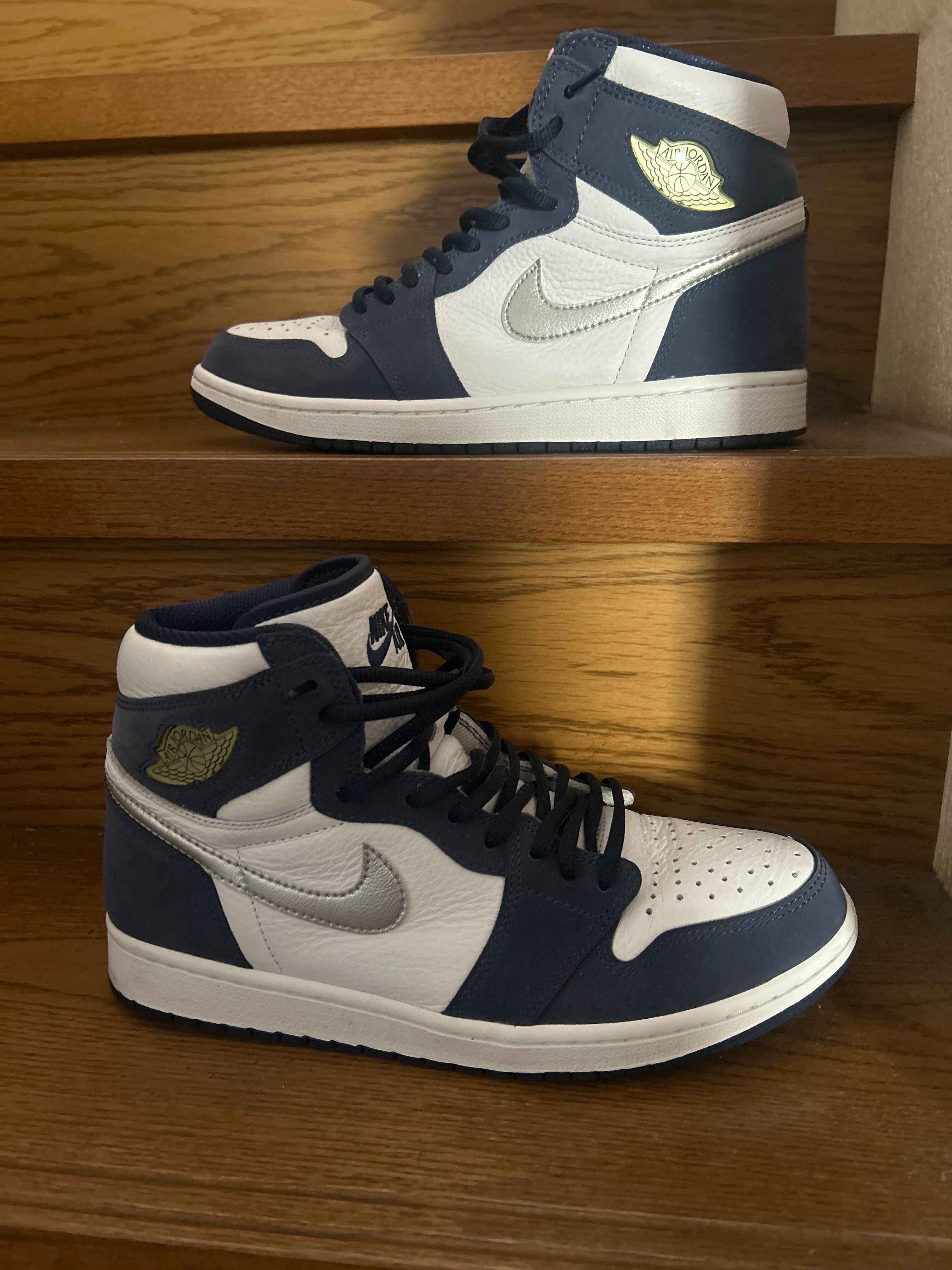 Nike Air Jordan 1 High OG CO.JP "White/Midnight Navy" (2020)(ブリーフケースなし)