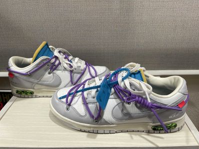 Off-White × Nike Dunk Low "Sail/Neutral Gray"