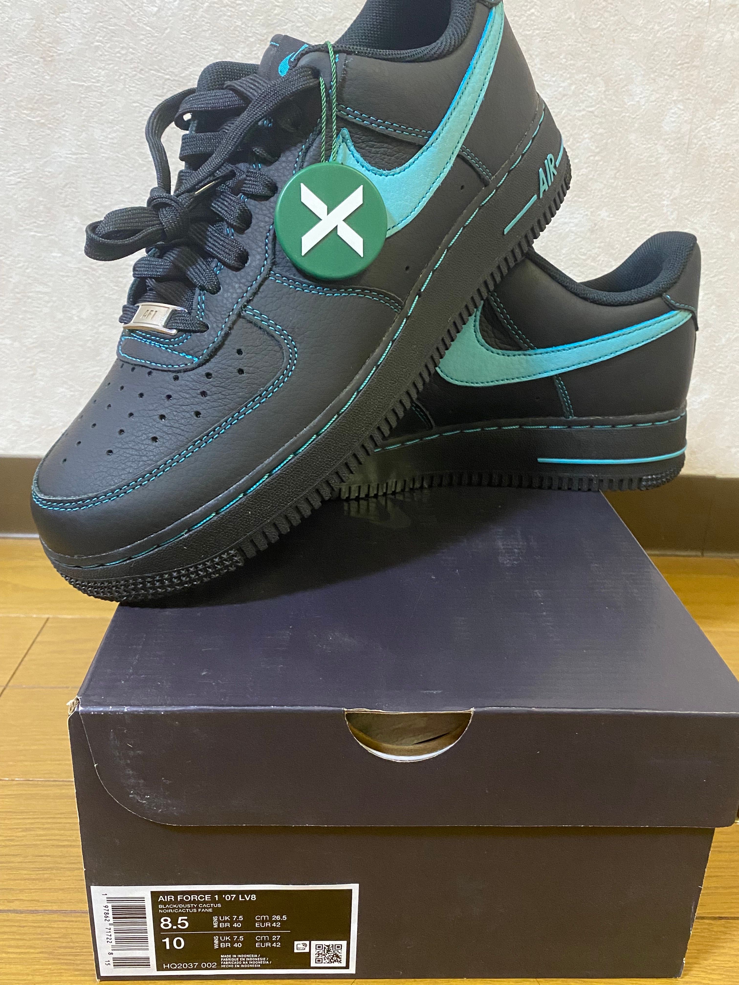 Nike Air Force 1 Low "Black Tiffany"