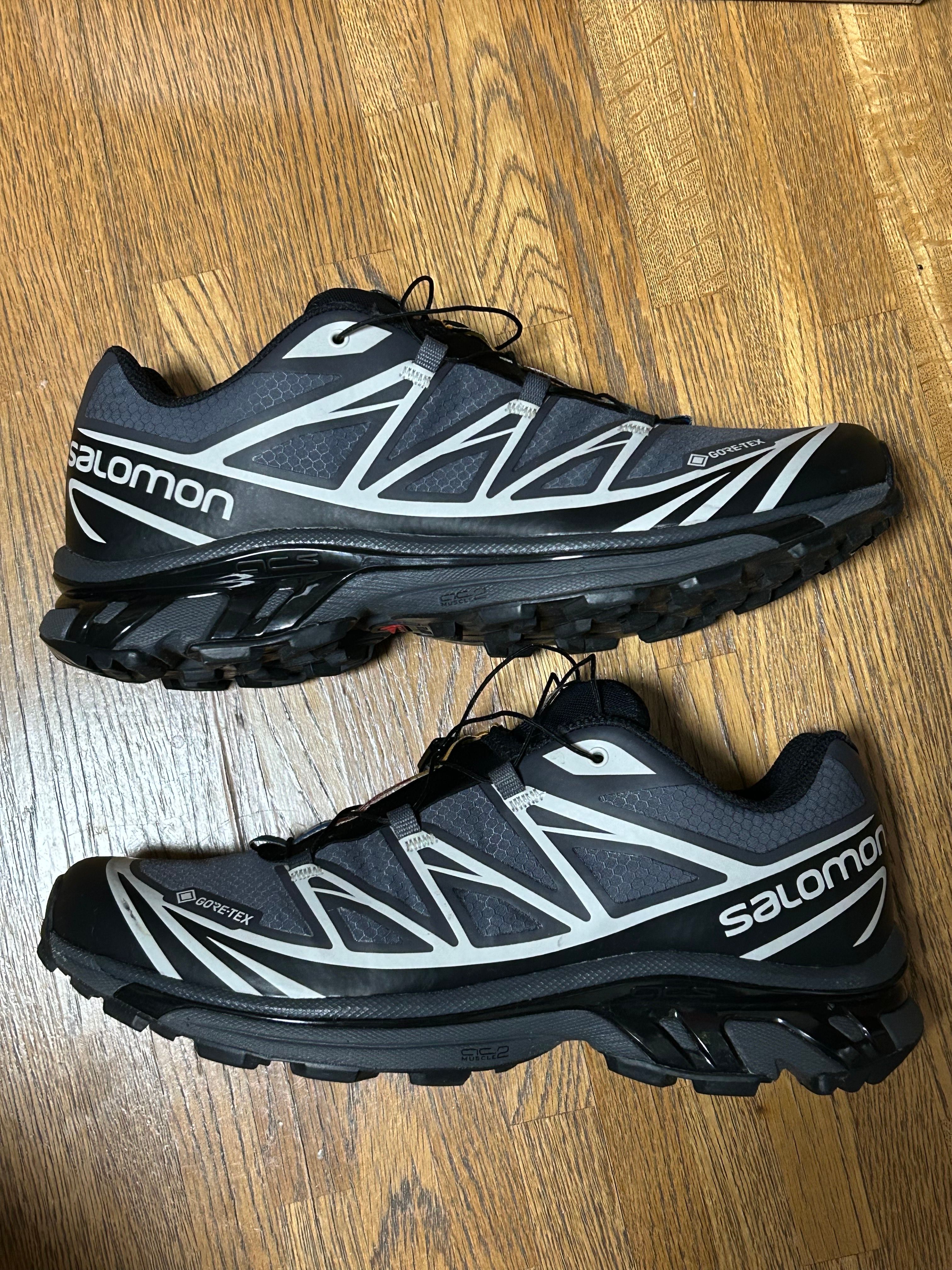 Salomon XT-6 GORE-TEX "Black/Ebony/Lunar Rock"