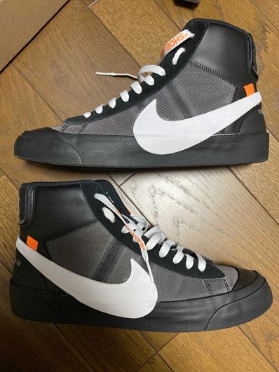Off-White × Nike Blazer Studio Mid "Grim Reaper"