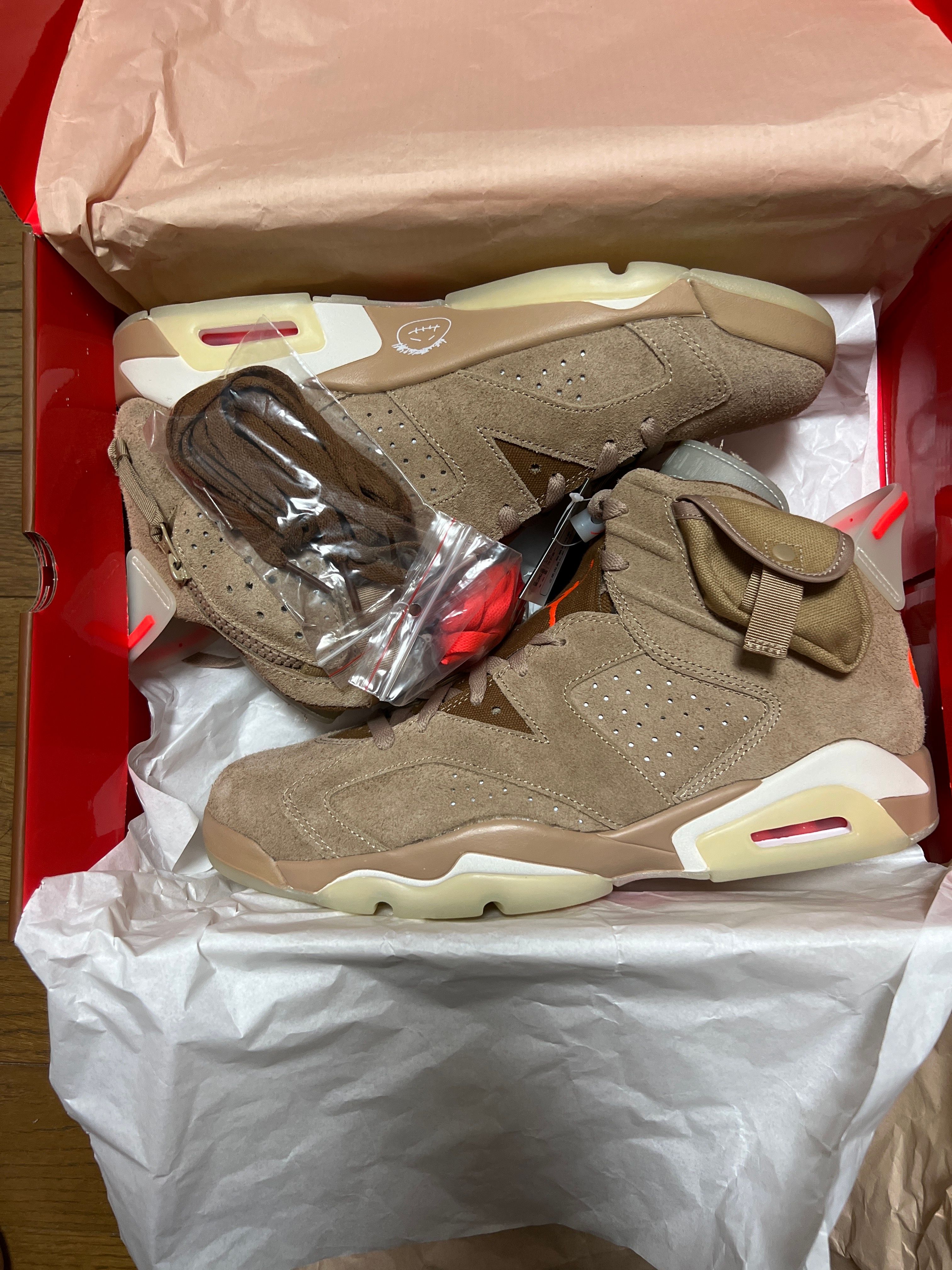 Travis Scott × Nike Air Jordan 6 "British Khaki"