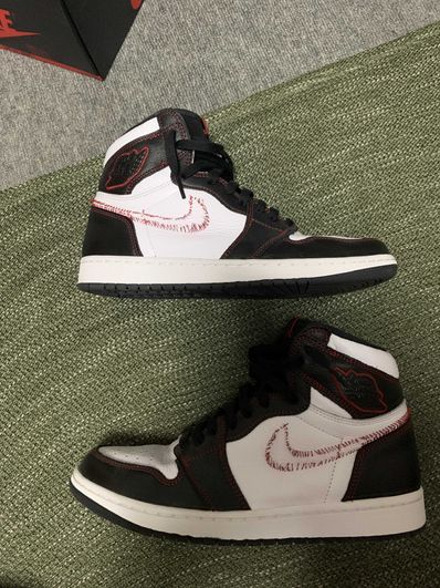 Nike Air Jordan 1 High OG Defiant "Black/Yellow/Gym Red"