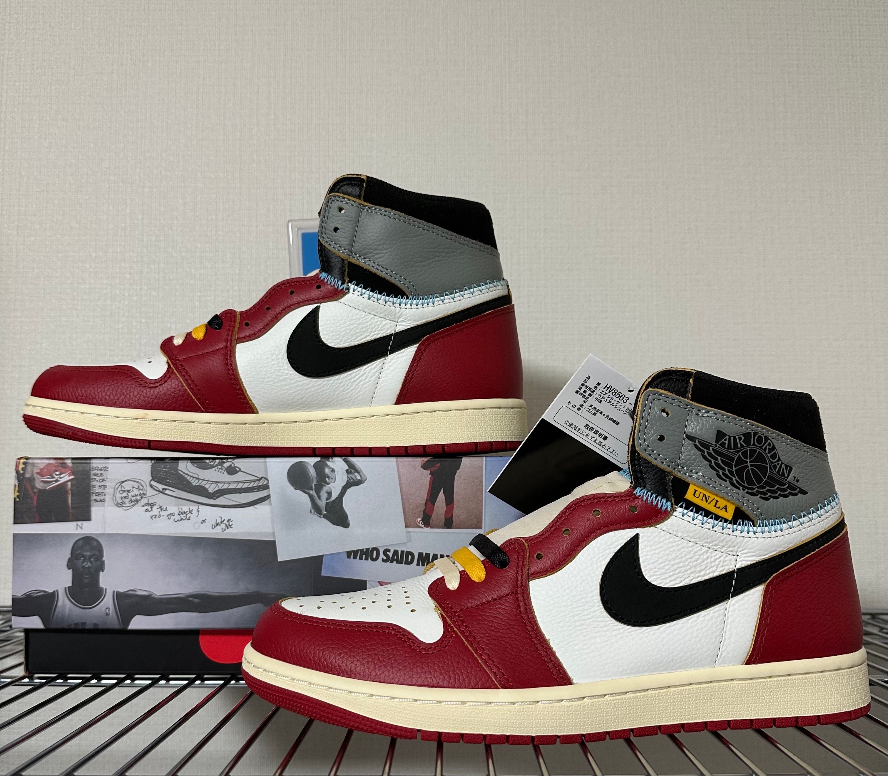 UNION × Nike Air Jordan 1 Retro High OG "Chicago/Shadow"