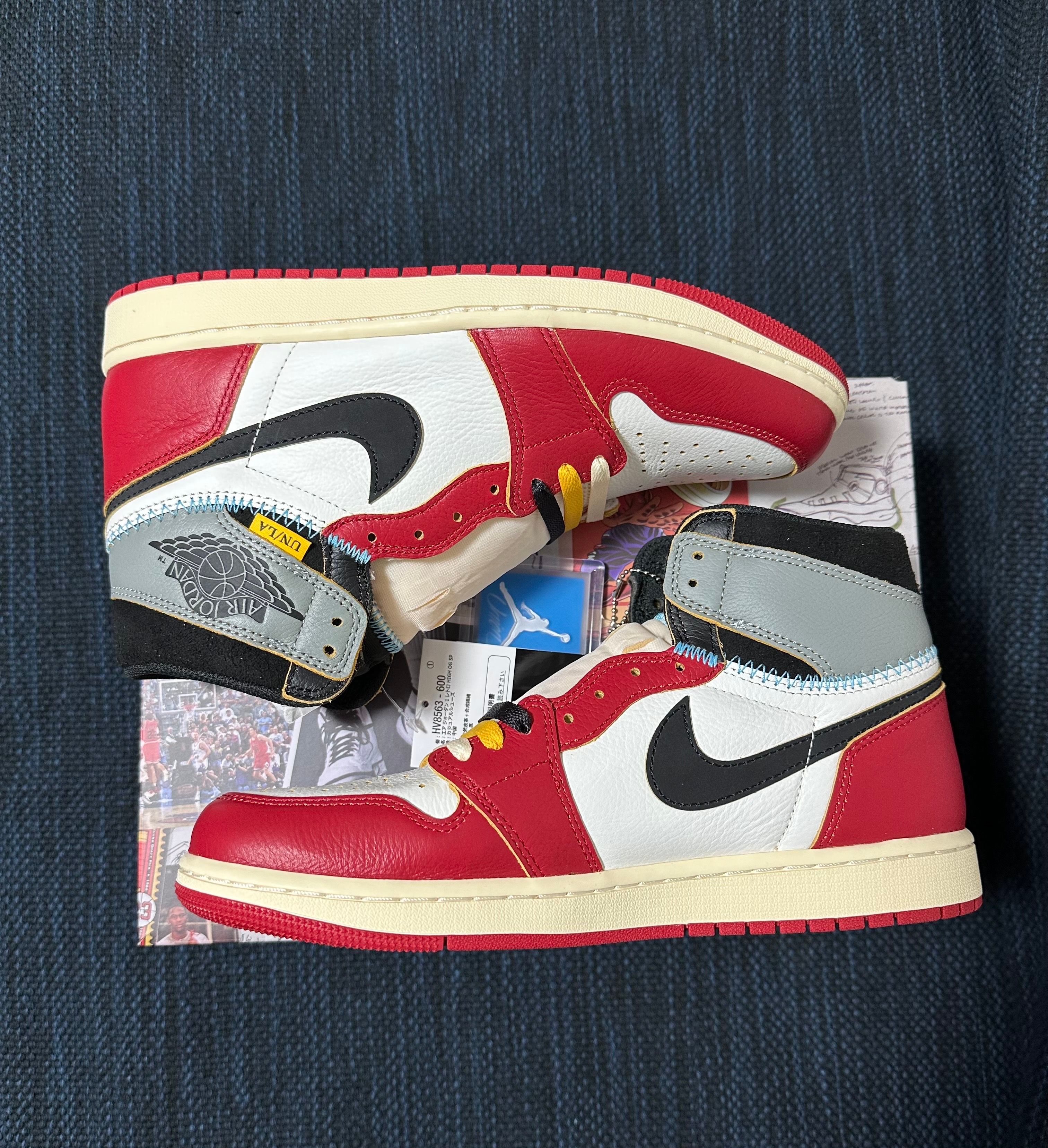 UNION × Nike Air Jordan 1 Retro High OG "Chicago/Shadow"