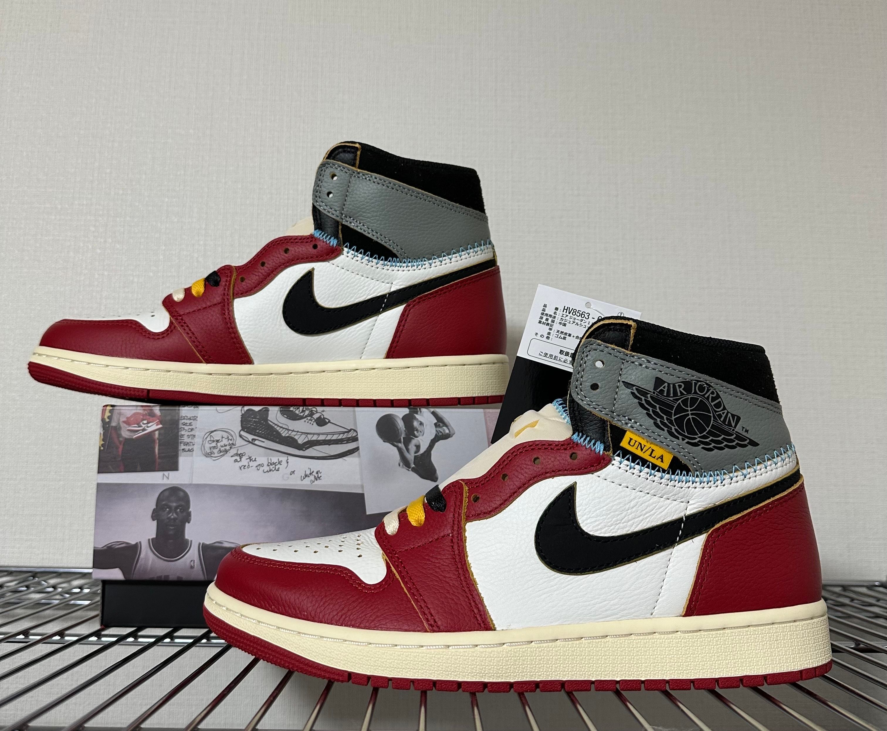 UNION × Nike Air Jordan 1 Retro High OG "Chicago/Shadow"