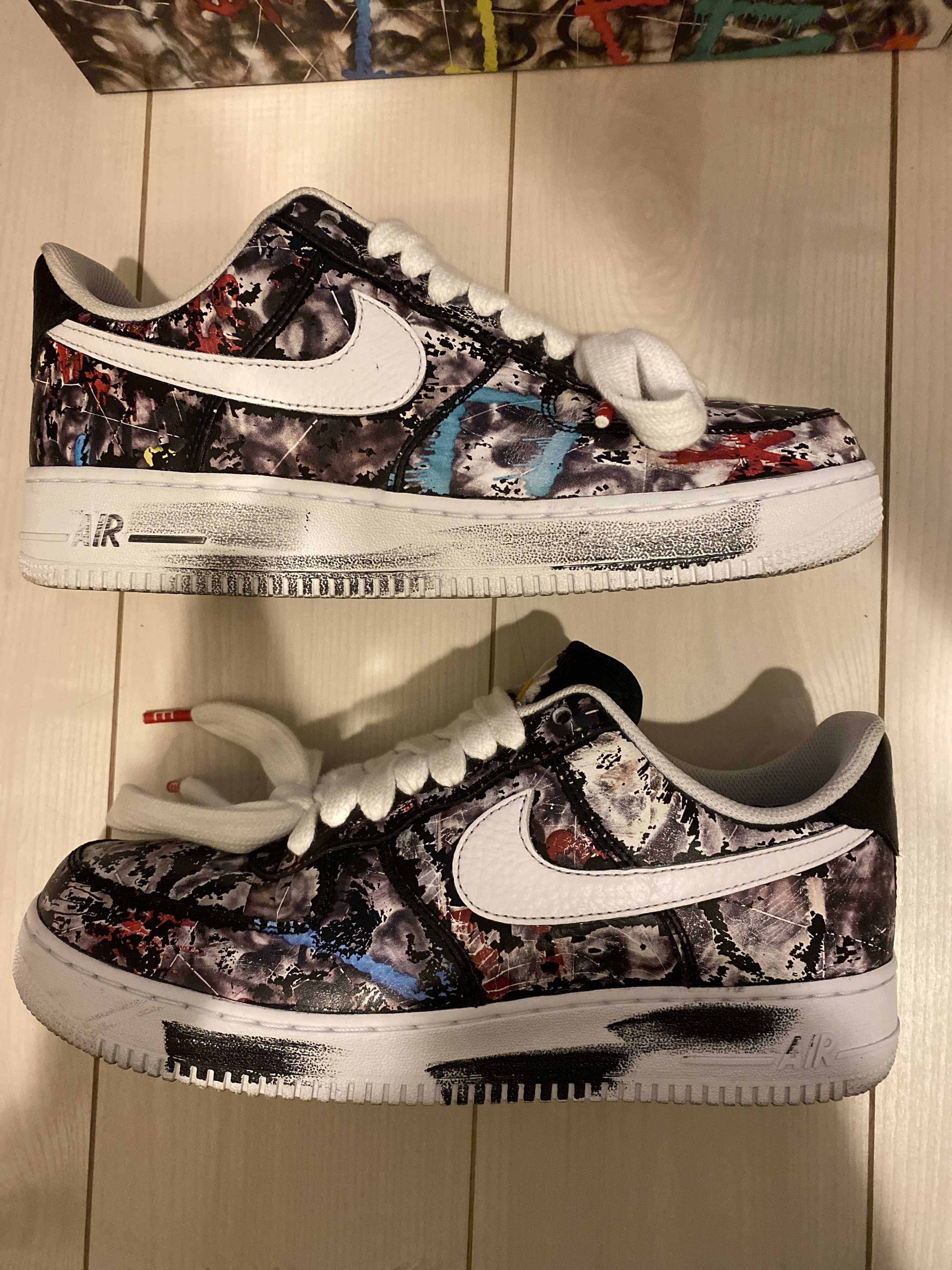 PEACEMINUSONE × Nike Air Force 1 Low Para Noise "Black" / G-DRAGON