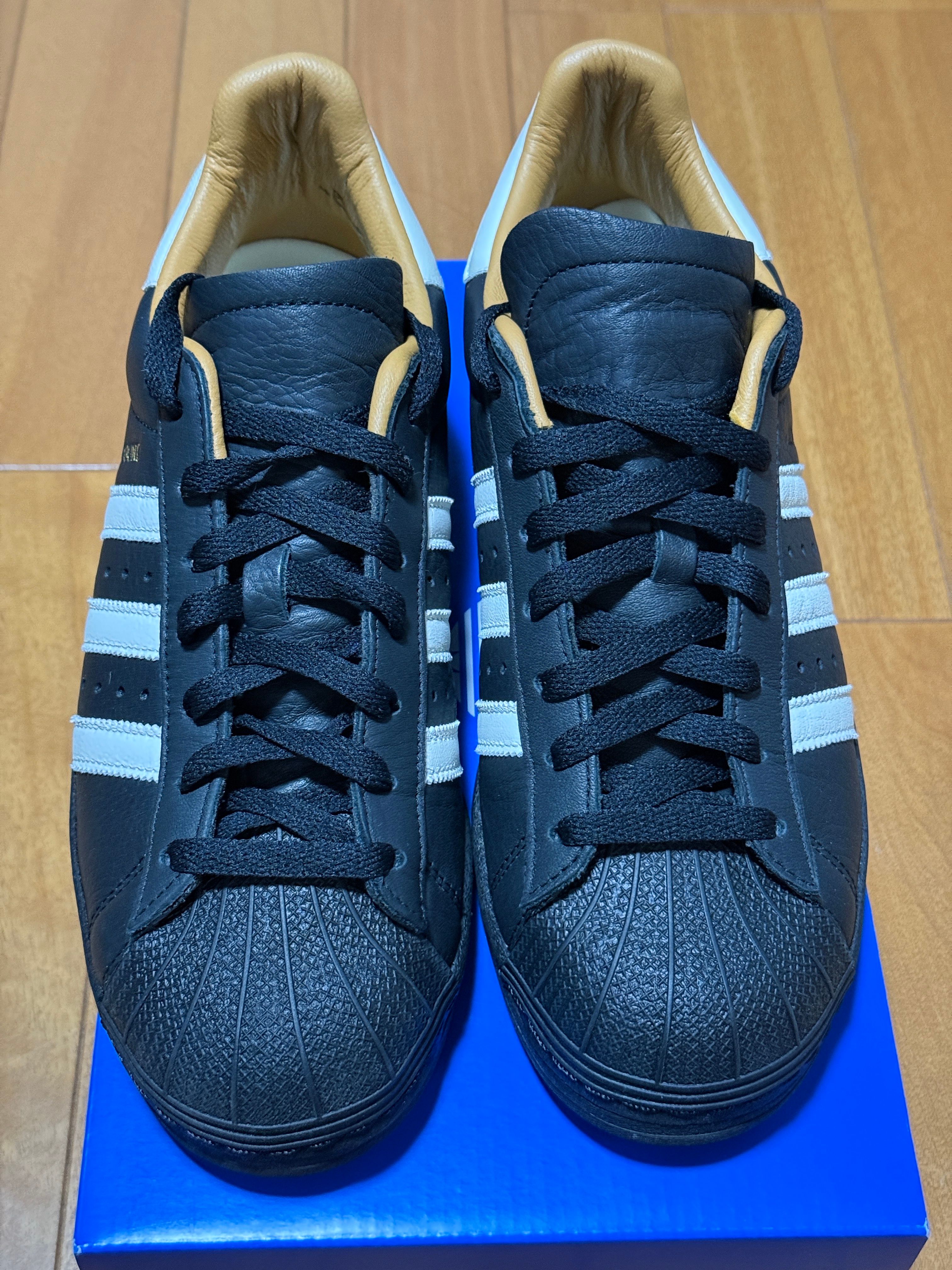JJJJound × adidas Superstar 90 Made in Germany "Core Black/Off White/Core Black"