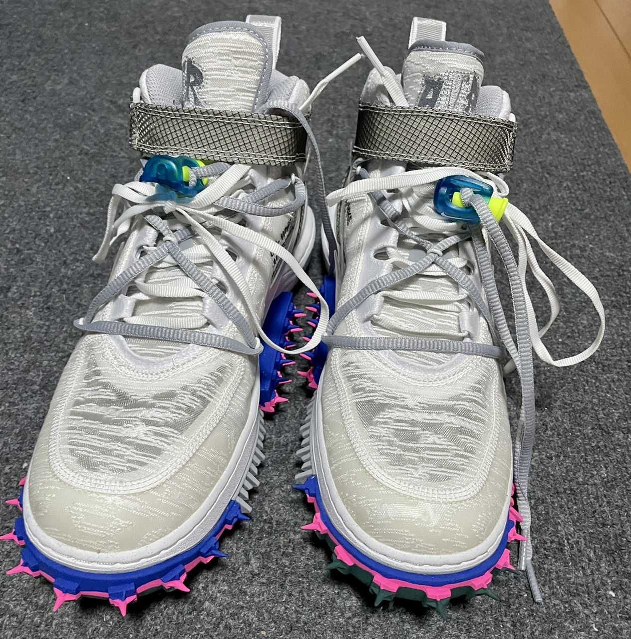 Off-White × Nike Air Force 1 Mid "White"