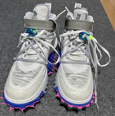 Off-White × Nike Air Force 1 Mid "White"