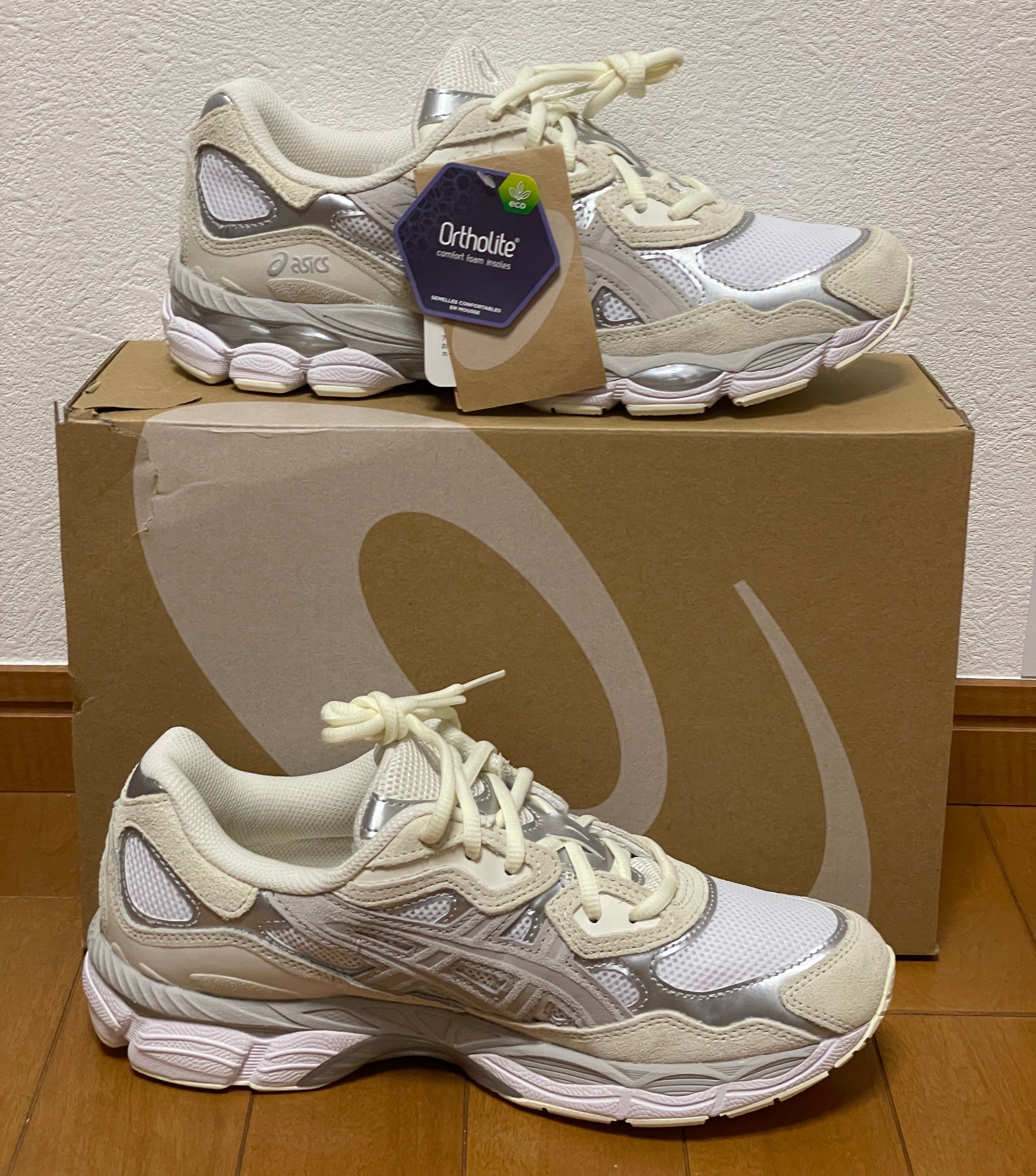 Asics Gel-NYC "White/Oyster Grey"