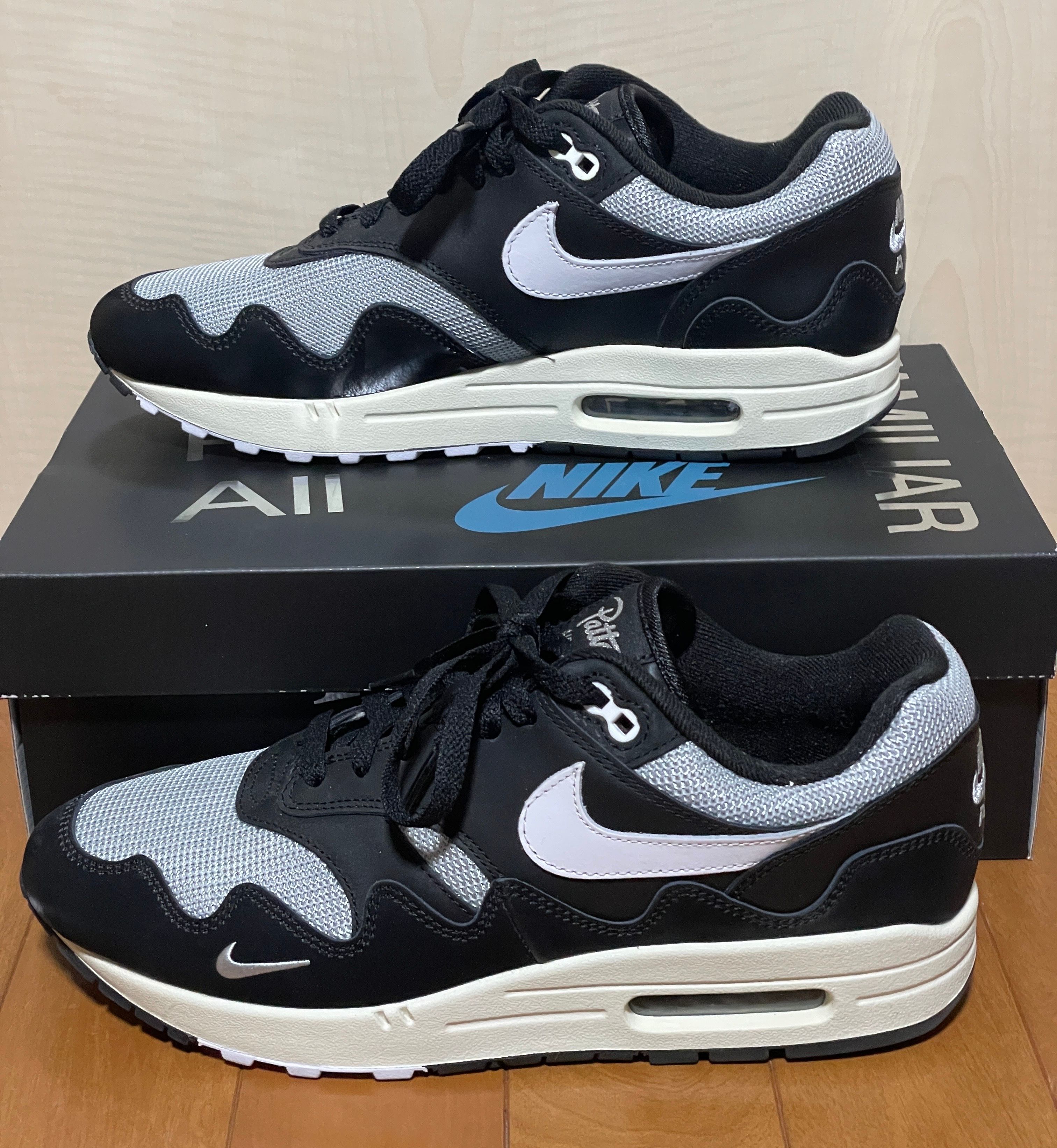 Patta × Nike Air Max 1 "Black"