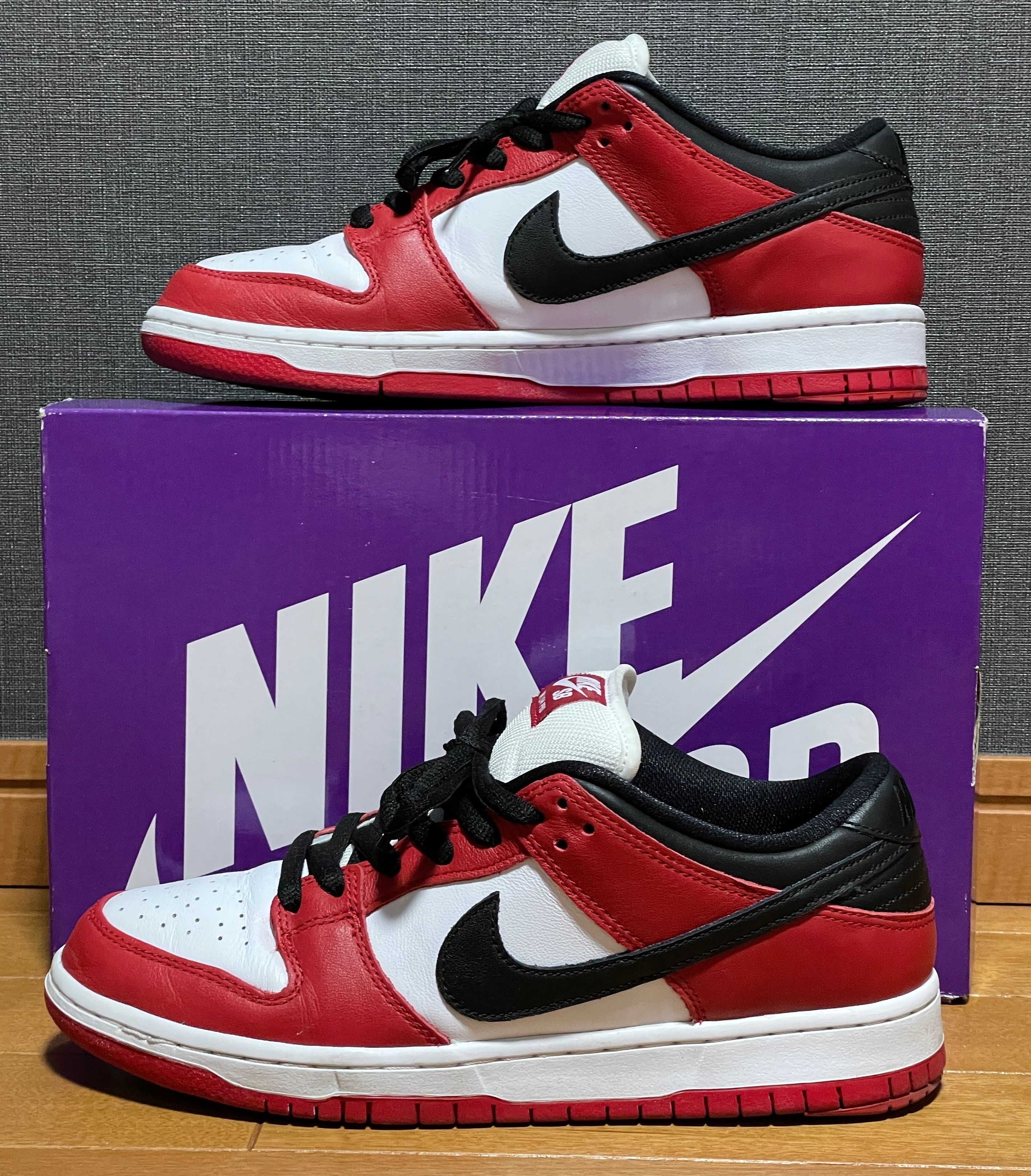 Nike SB Dunk Low Pro "J-Pack Chicago/Varsity Red and White"