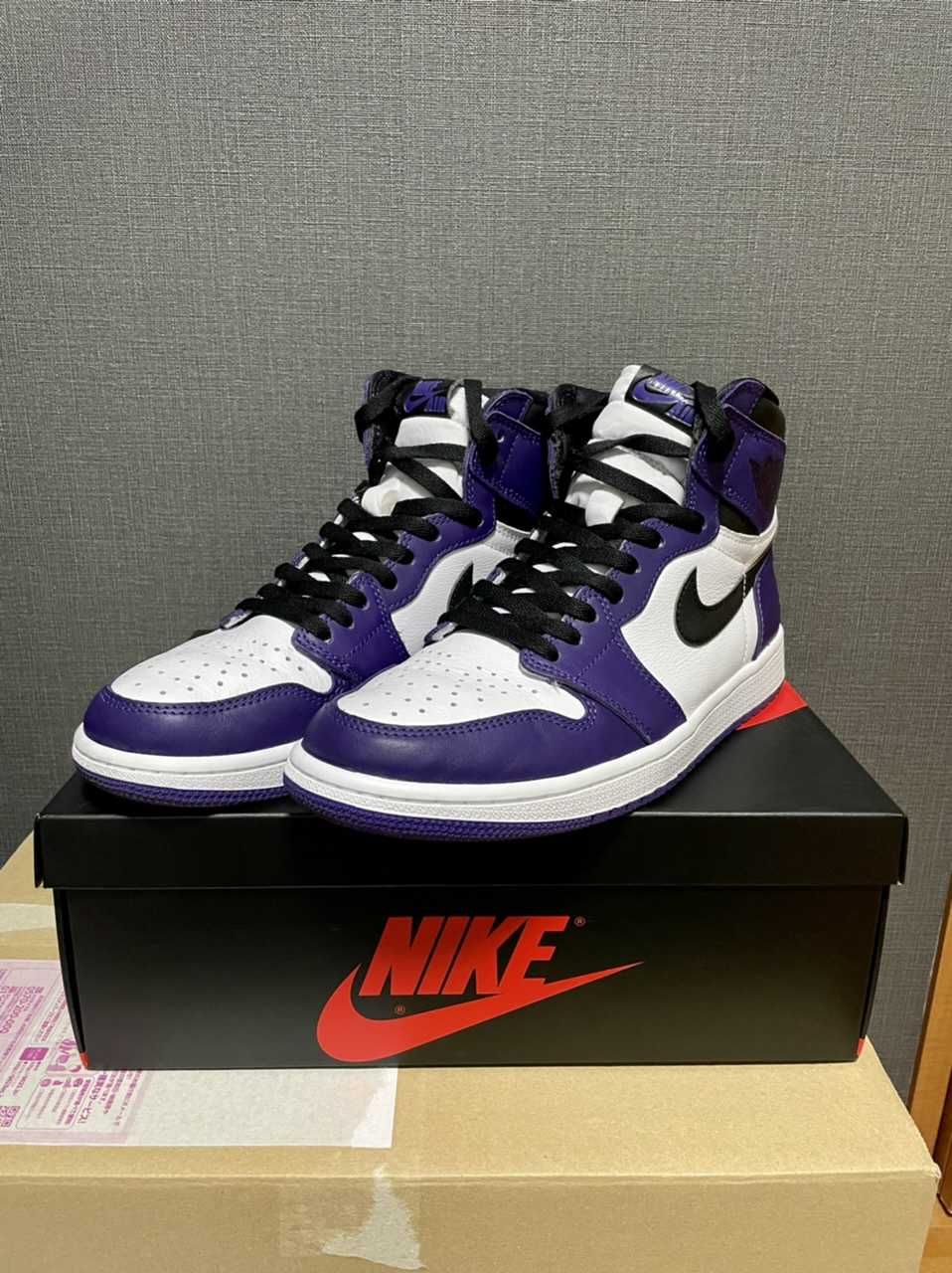 Nike Air Jordan 1 Retro High OG "Court Purple White/Black" (2020)   