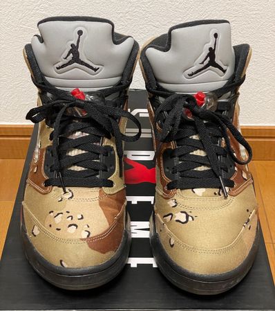 Supreme × Nike Air Jordan 5 Retro "Desert Camo"