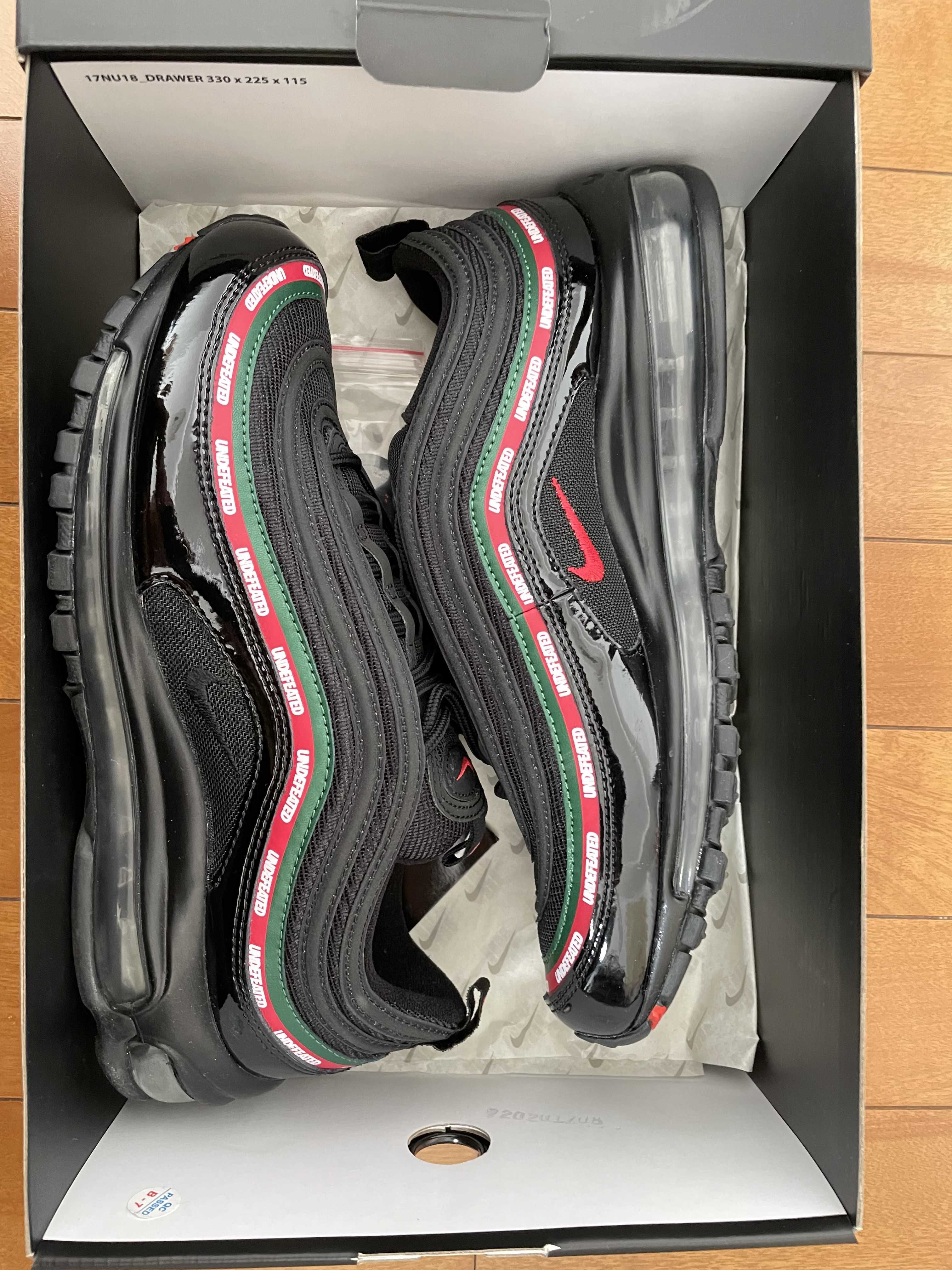 UNDEFEATED × Nike Air Max 97 OG "black"
