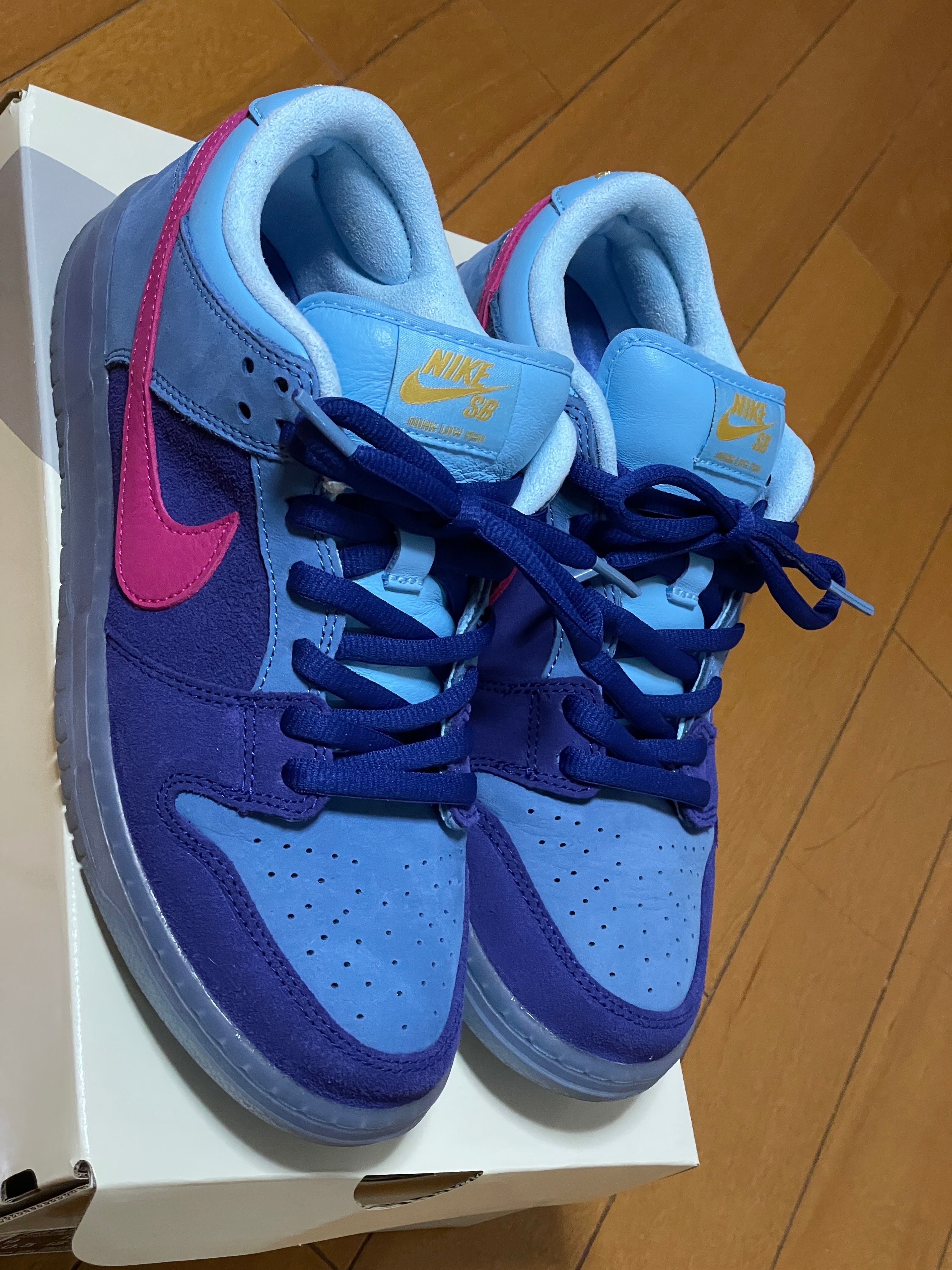 Run The Jewels × Nike SB Dunk Low "Deep Royal Blue and Active Pink"