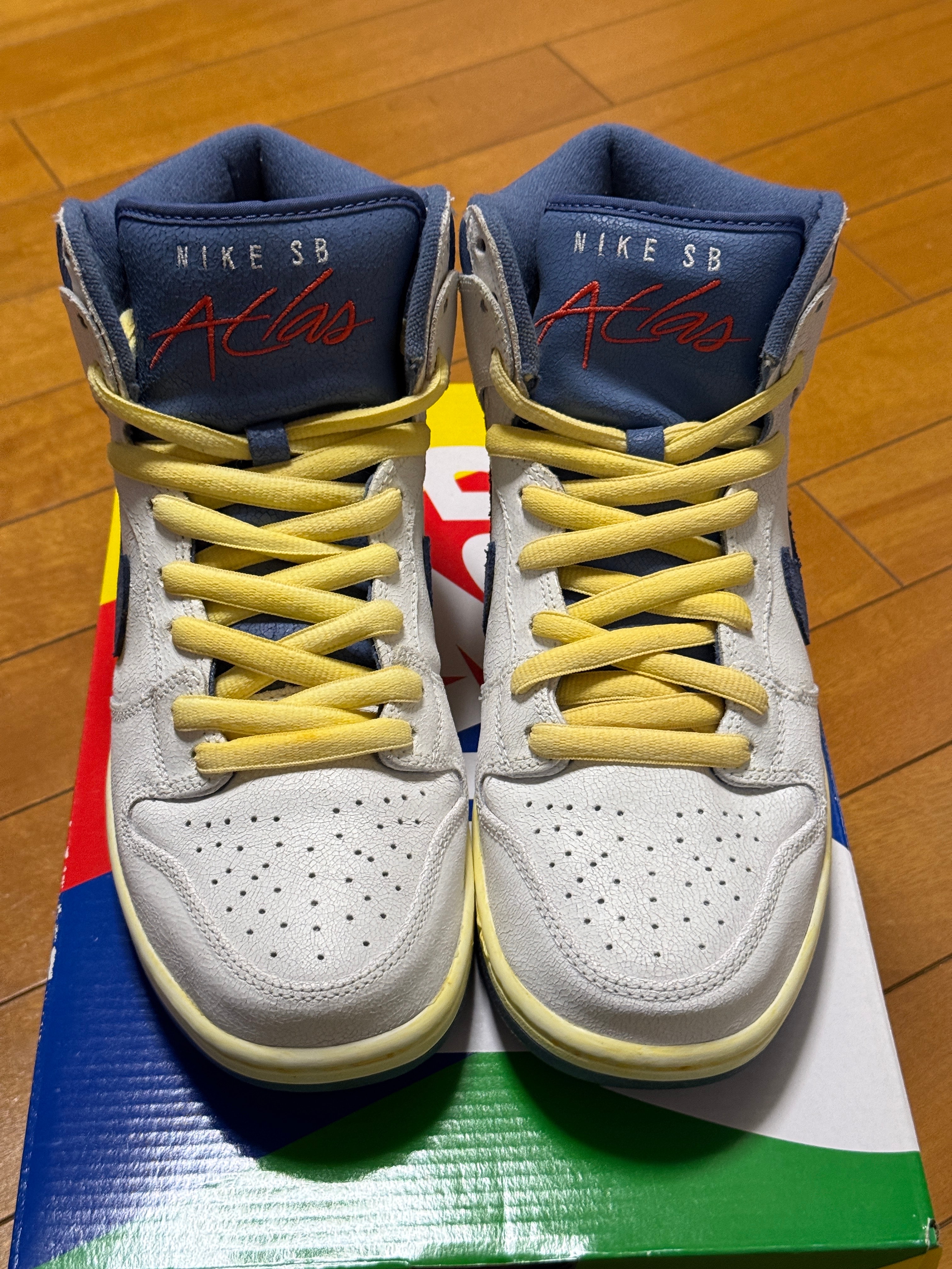 ATLAS × Nike SB Dunk High "Sail/Ocean Fog"