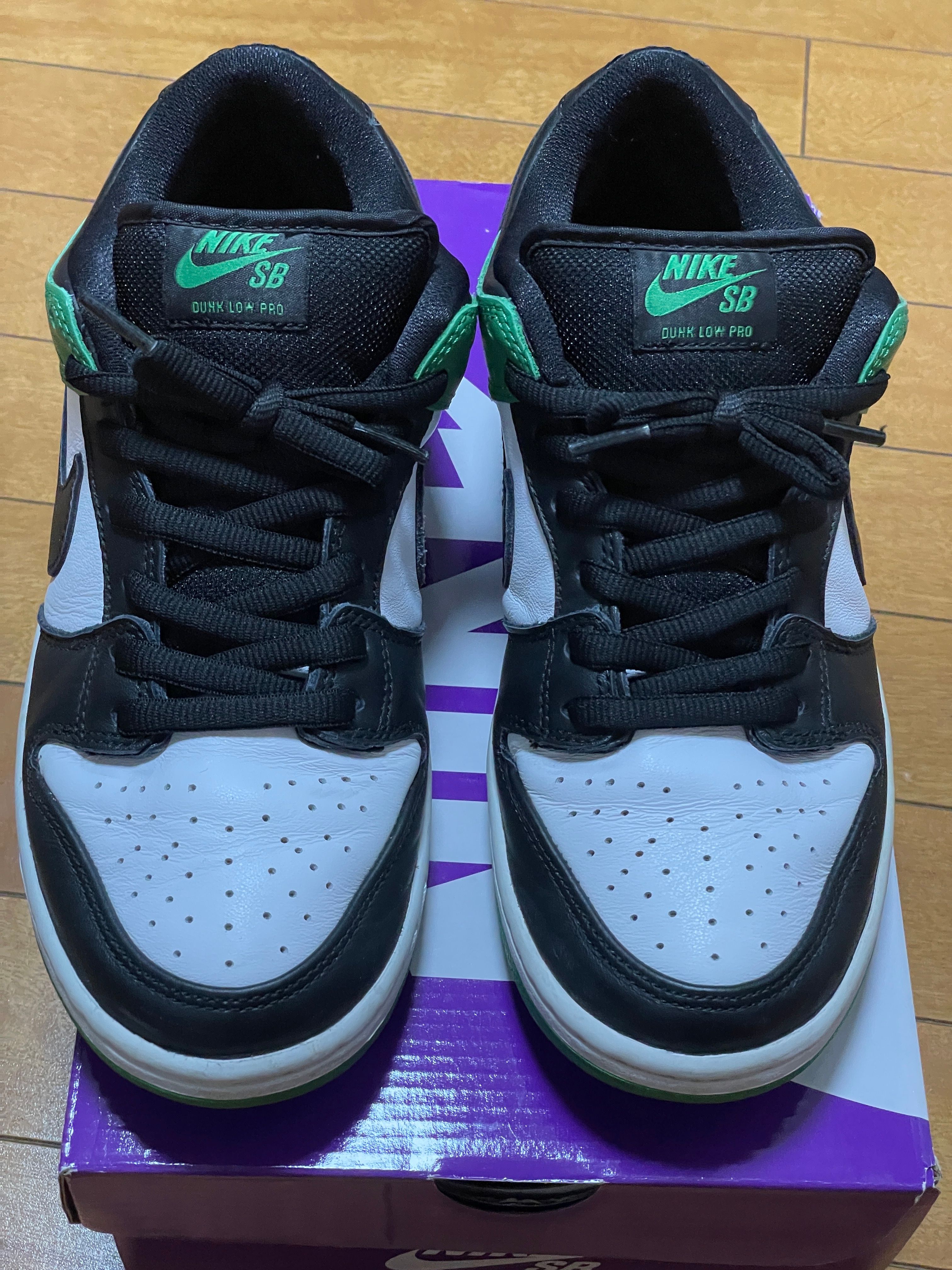 Nike SB Dunk Low Pro "Black and Classic Green"