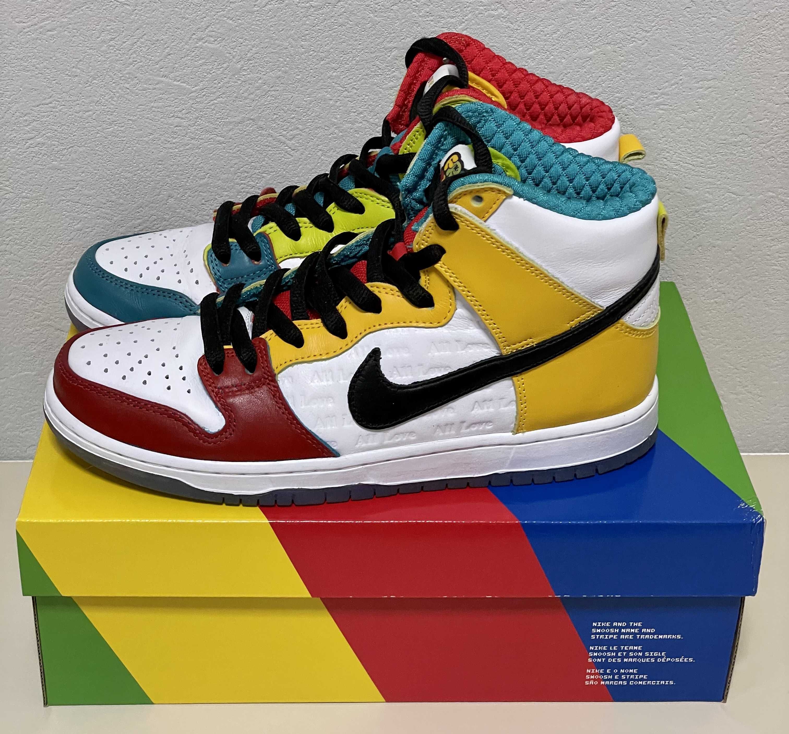 froSkate × Nike SB Dunk High Pro QS "All Love"