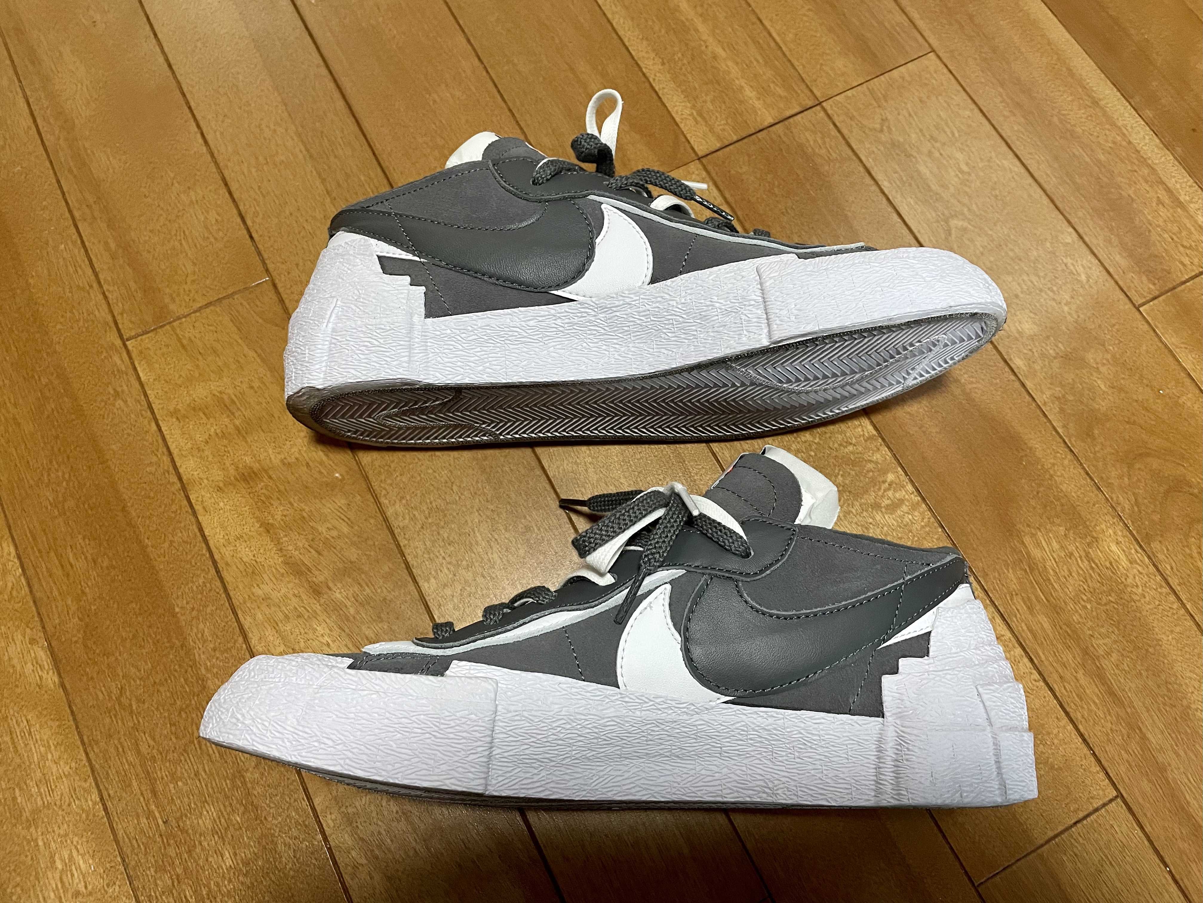 Sacai × Nike Blazer Low "Iron Grey"