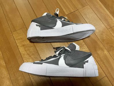Sacai × Nike Blazer Low "Iron Grey"