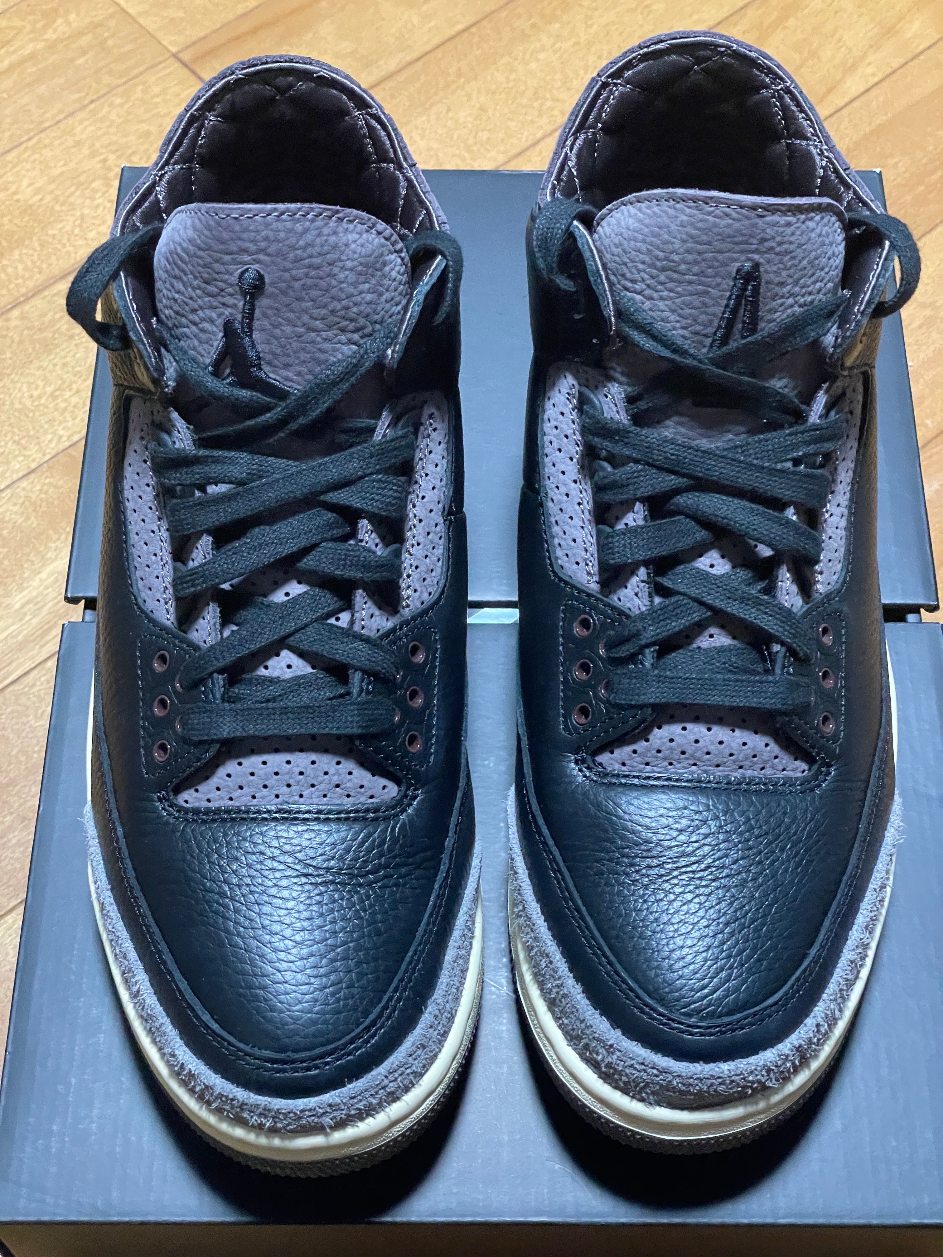 A Ma Maniere × Nike Women's Air Jordan 3 Retro OG SP "Black and Flat Pewter/WYWS"