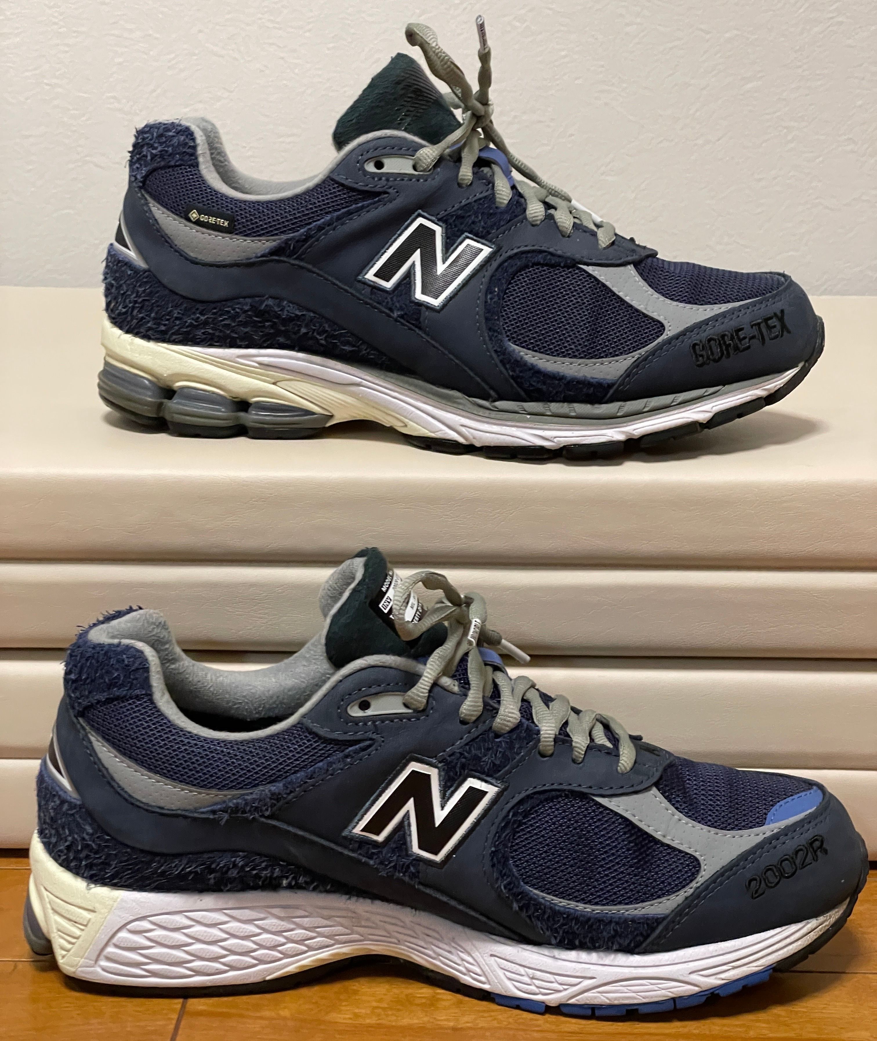 N.HOLLYWOOD × INVINCIBLE × New Balance 2002R GORE-TEX "Navy"