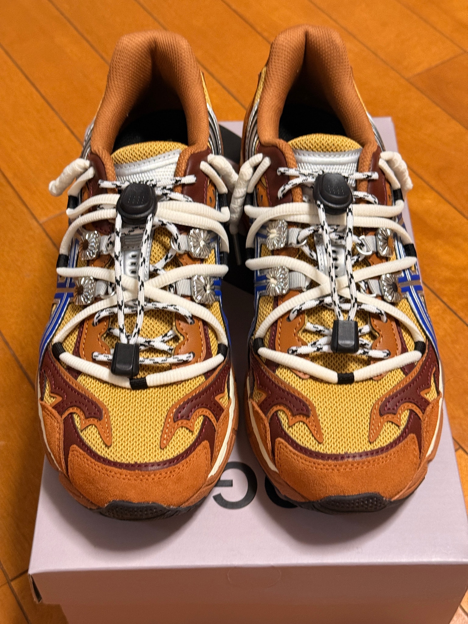 TOGA × Asics Gel-Cumulus 16 TG "Brown/Blue Pure Silver"