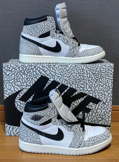 Nike Air Jordan 1 High OG "White Cement/Safari"