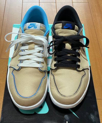 Nike SB Air Jordan 1 Low "Desert Ore/Royal Blue"