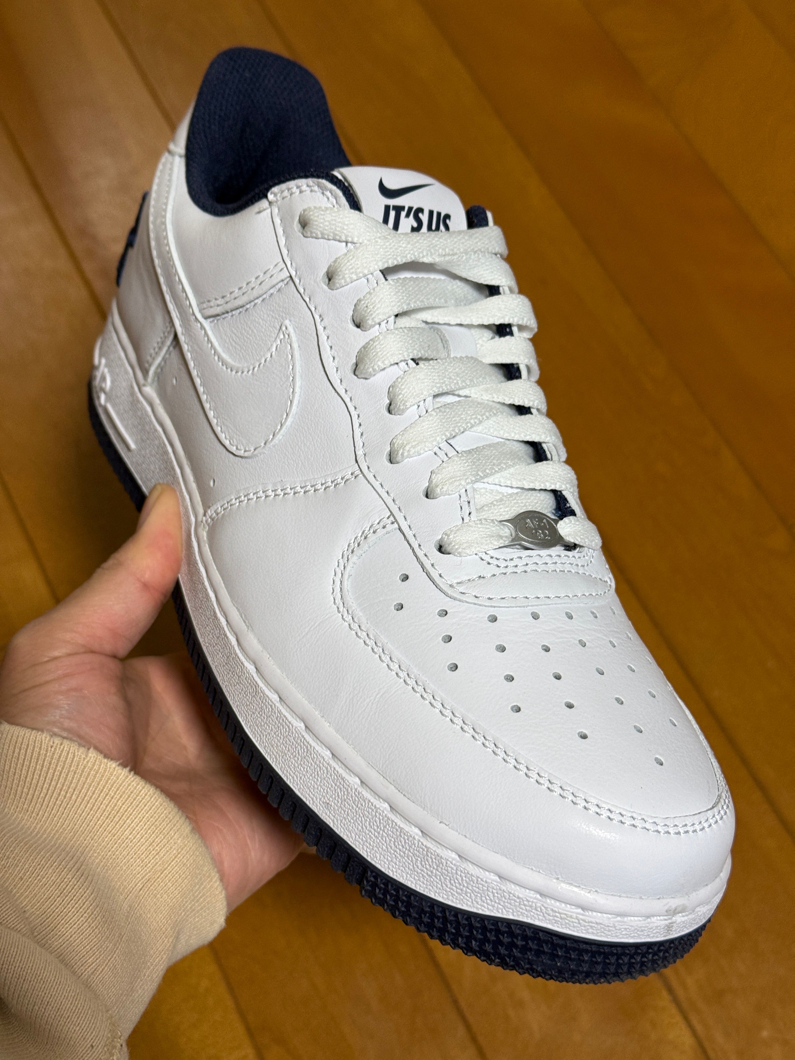 Lil Yachty × Nike Us Force 1 (Air Force 1) Low "White and Midnight Navy"