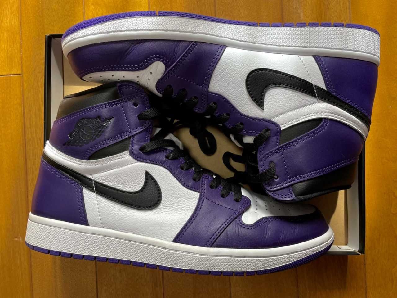Nike Air Jordan 1 Retro High OG "Court Purple White/Black" (2020)   