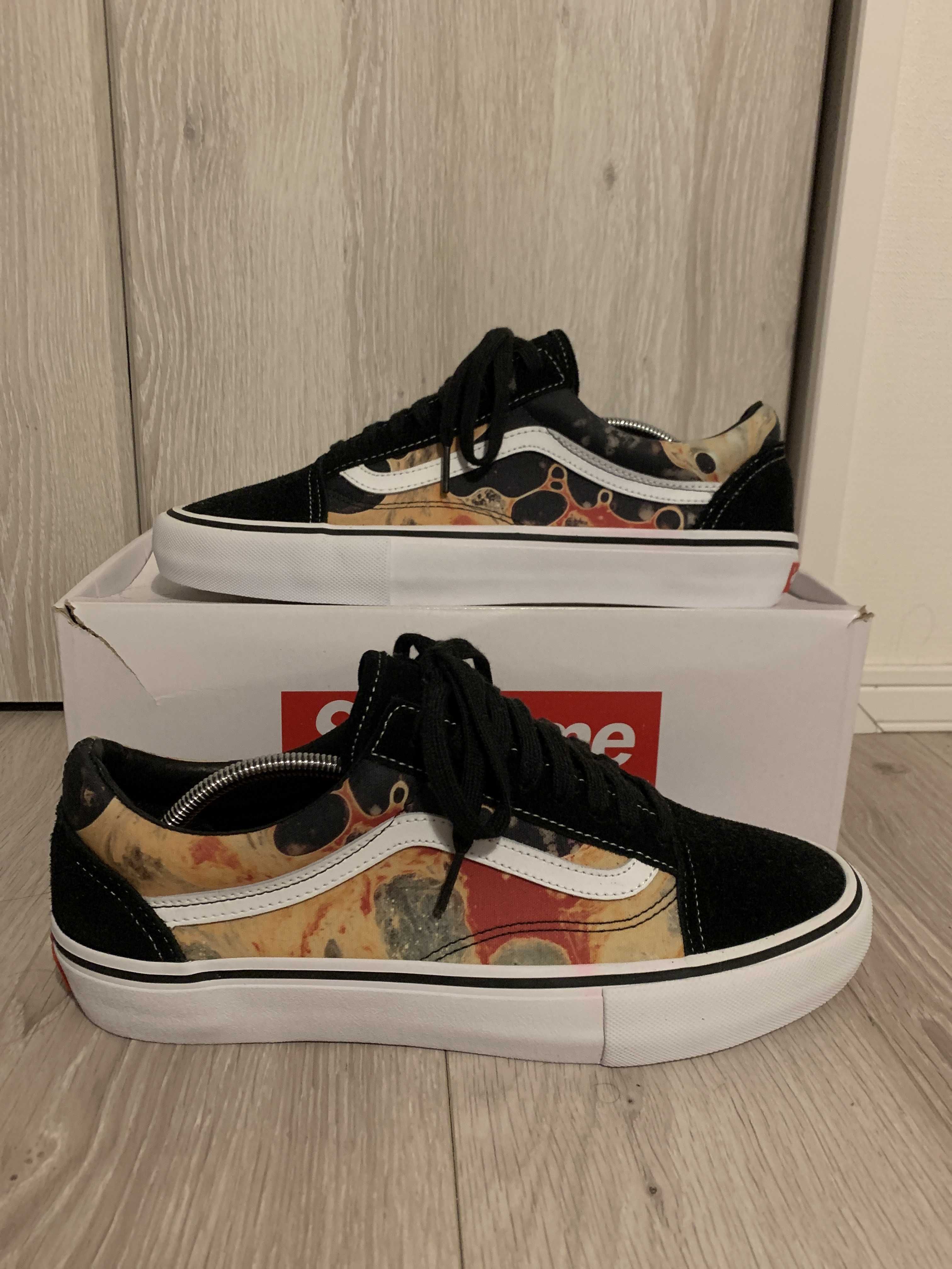 Andres Serrano × Supreme × Vans Old Skool Blood and Se II