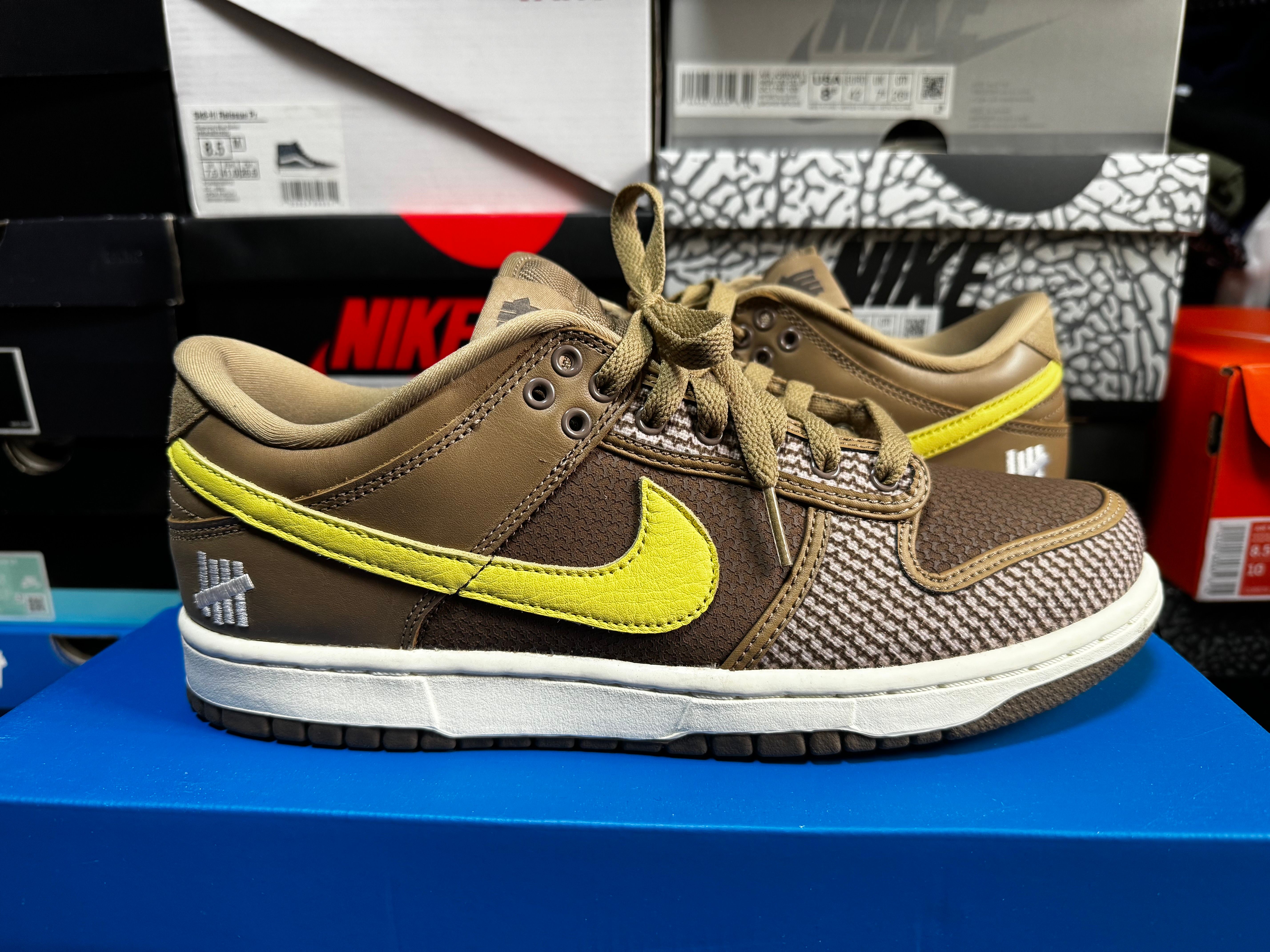 UNDEFEATED × Nike Dunk Low SP "Canteen/Lemon Frost/Palomino"