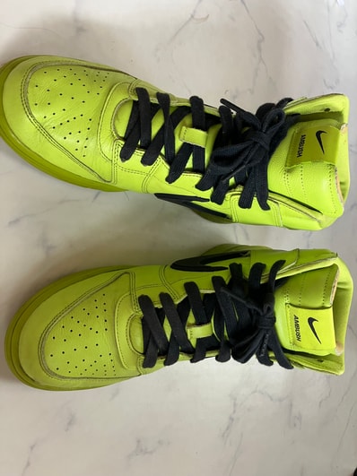 AMBUSH × NIKE DUNK HIGH "FLASH LIME"