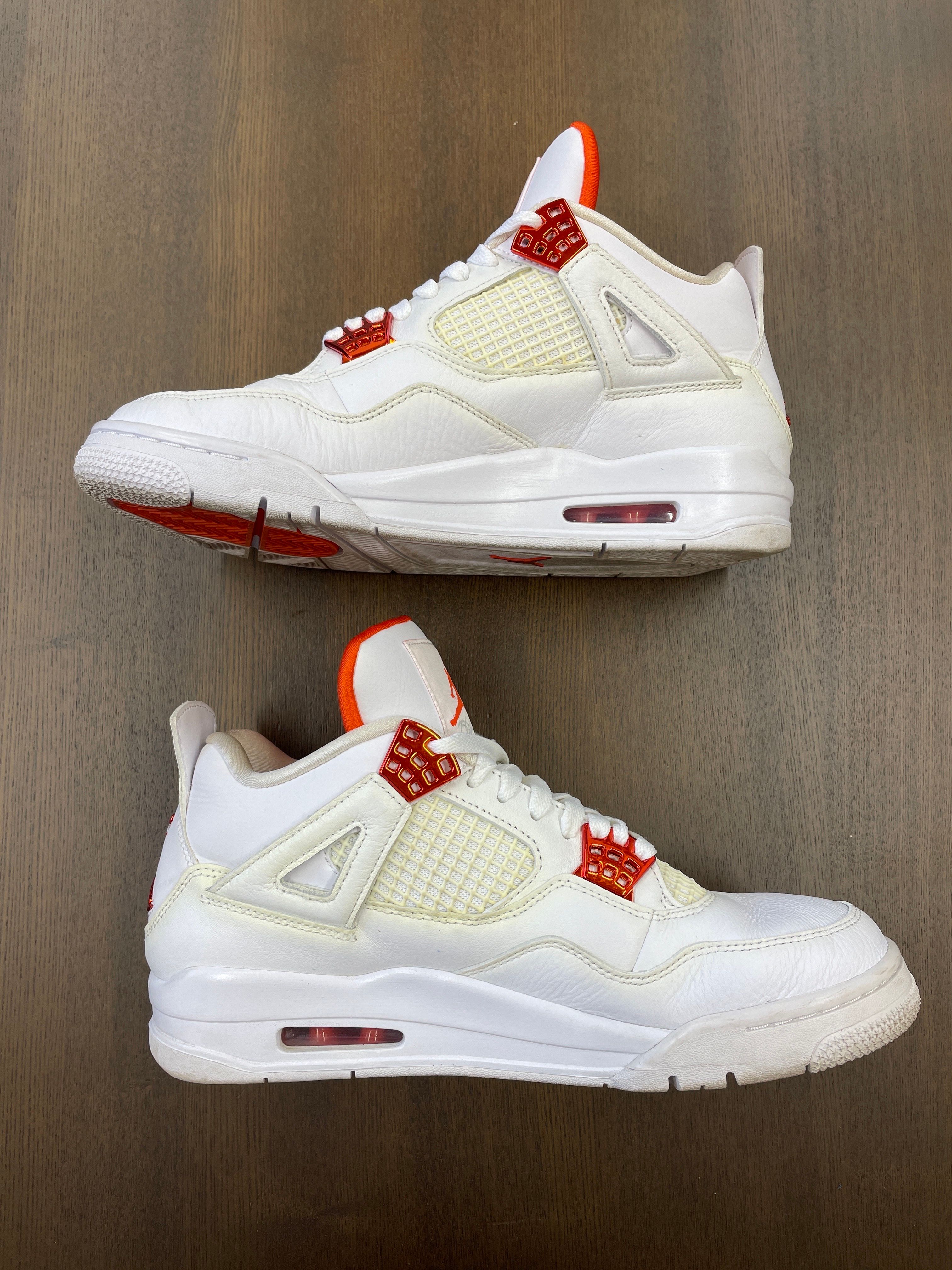 Nike Air Jordan 4 Retro "White/Team Orange"