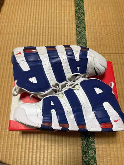 NIKE AIR MORE UPTEMPO 96 "WHITE/DEEP ROYAL BLUE"