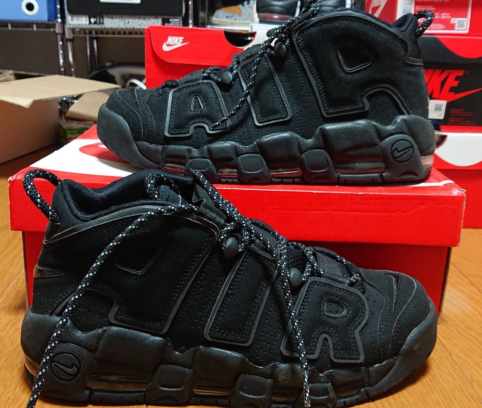 NIKE AIR MORE UPTEMPO BLACK