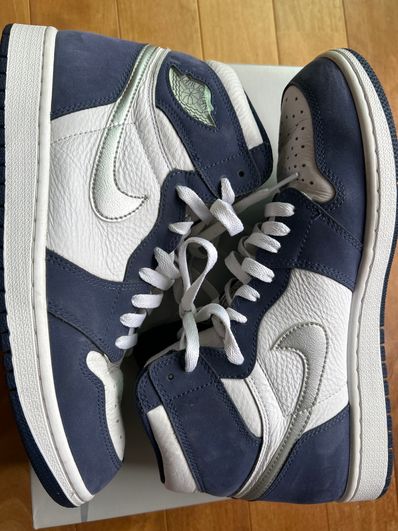 Nike Air Jordan 1 High OG CO.JP "White/Midnight Navy" (2020)(ブリーフケースなし)