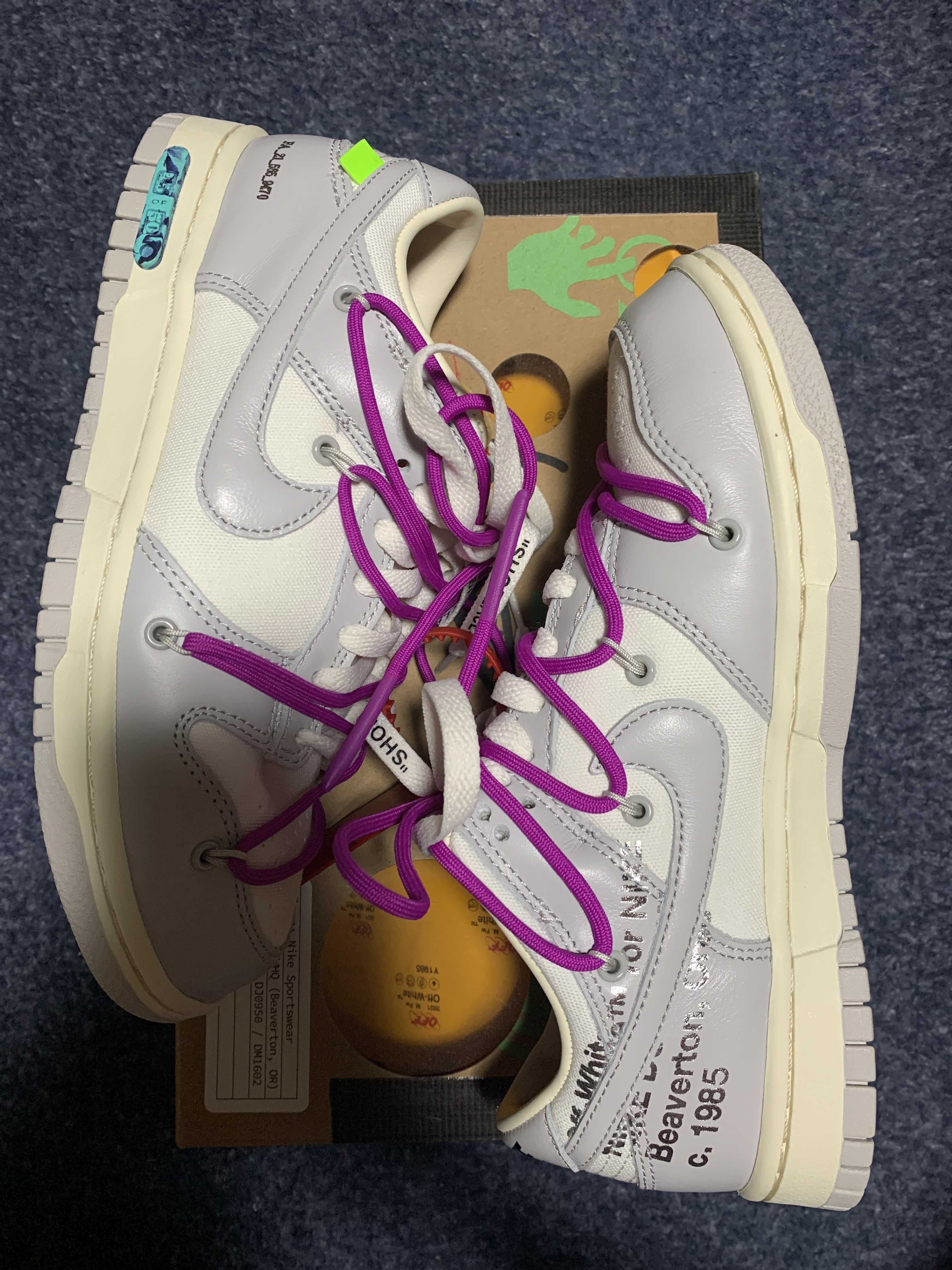 Off-White × Nike Dunk Low 1 of 50 "Lot.45"