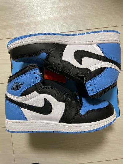 Nike GS Air Jordan 1 Retro High OG "University Blue/UNC Toe"