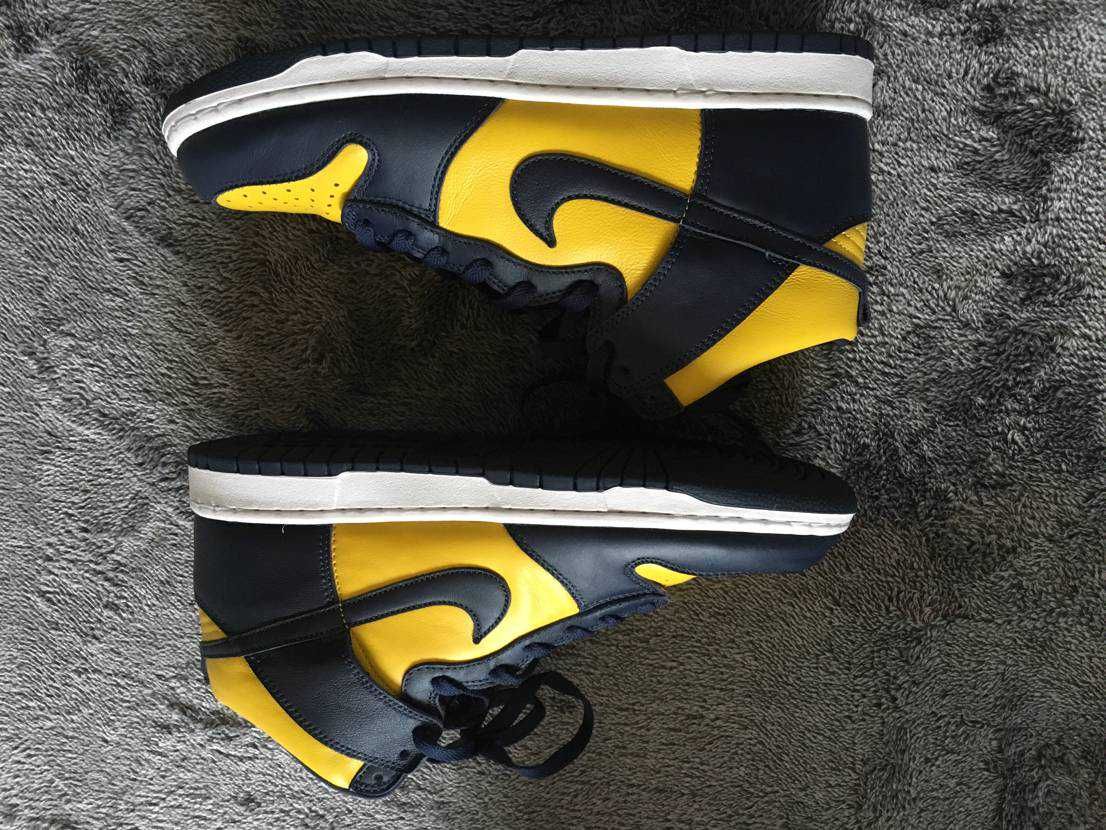 Nike Dunk High "Michigan"